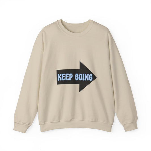 Keep Going Unisex Heavy Blend™ Crewneck Sweatshirt
