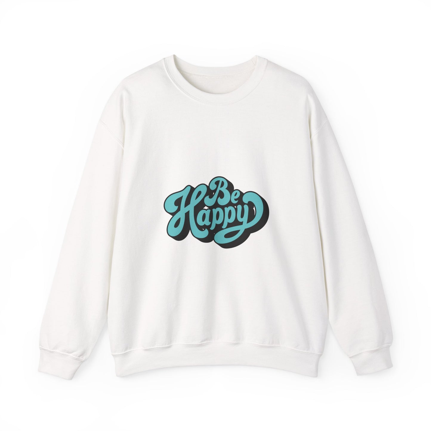 Be Happy Unisex Heavy Blend™ Crewneck Sweatshirt