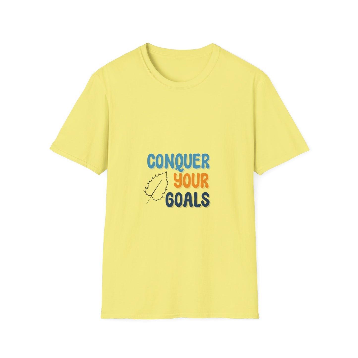 Conquer Your goals  Unisex Softstyle T-Shirt