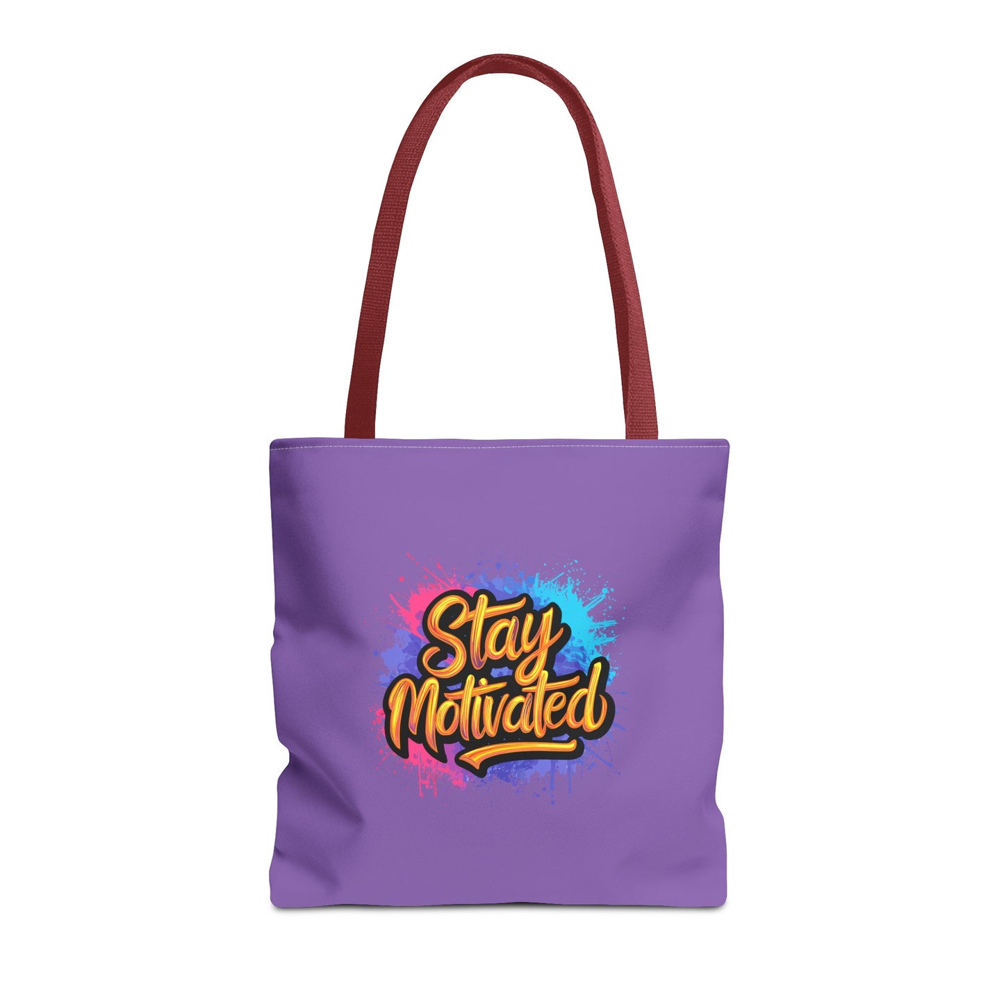 Stay Motivated Tote Bag (AOP)
