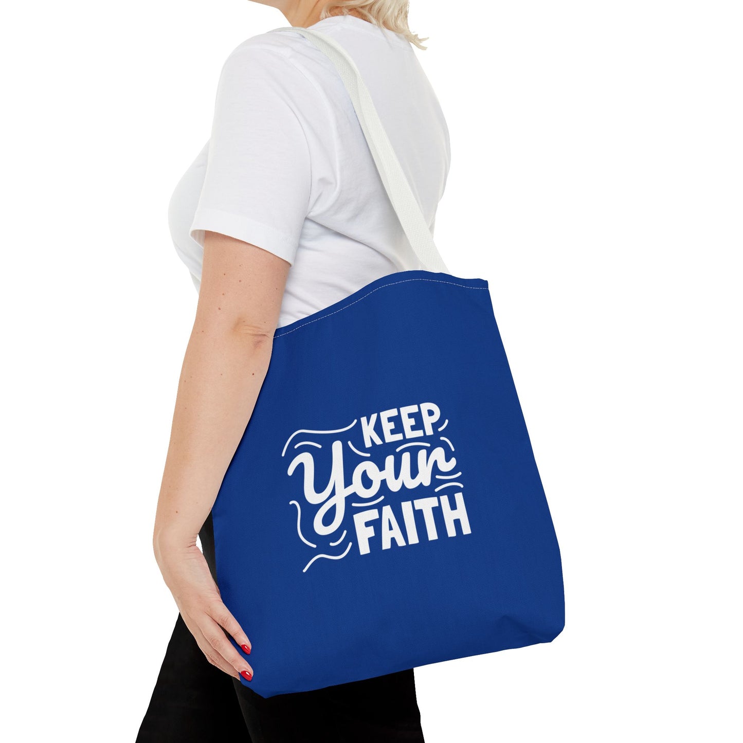 Keep Your Faith Tote Bag (AOP)