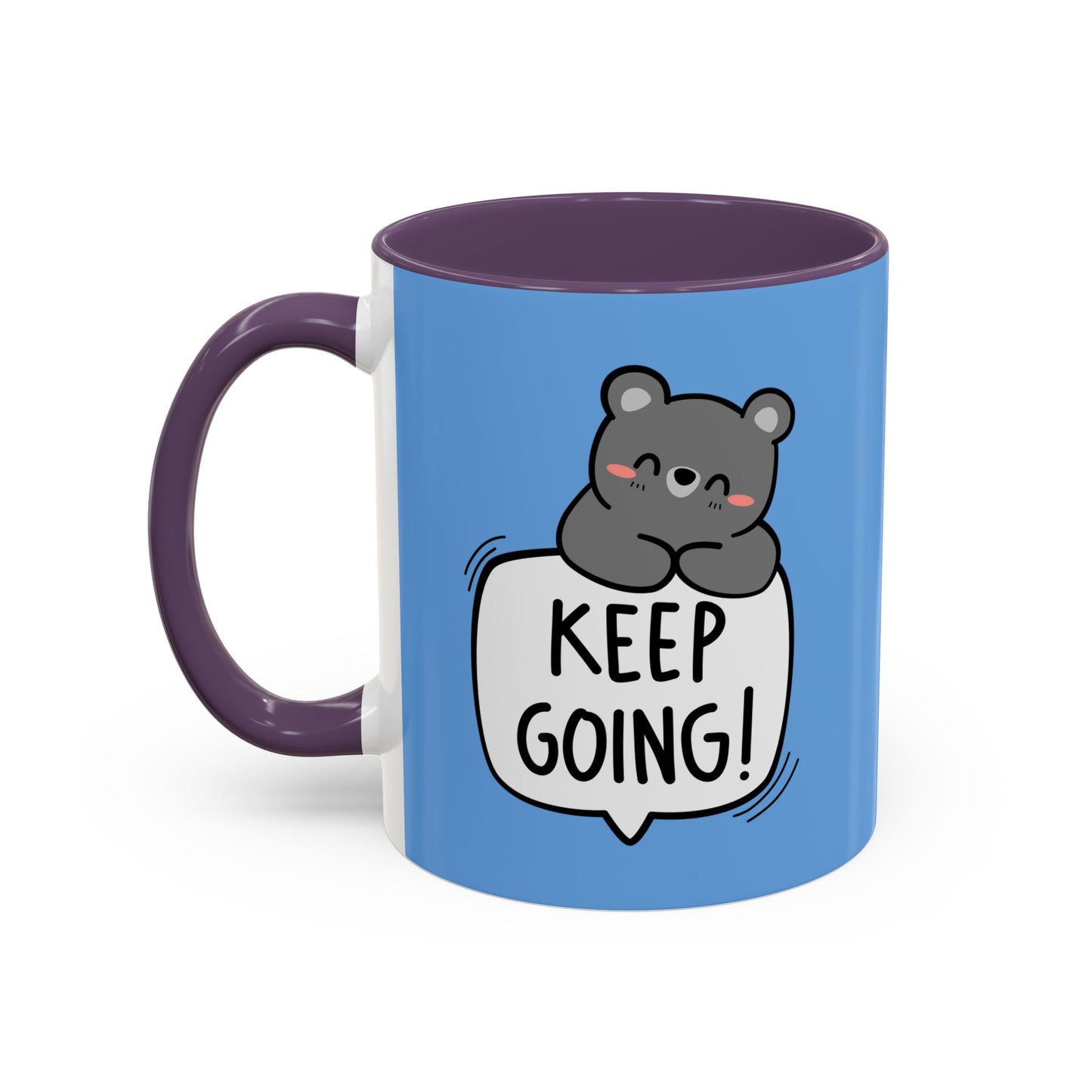 Keep Going Accent Coffee Mug (11, 15oz)