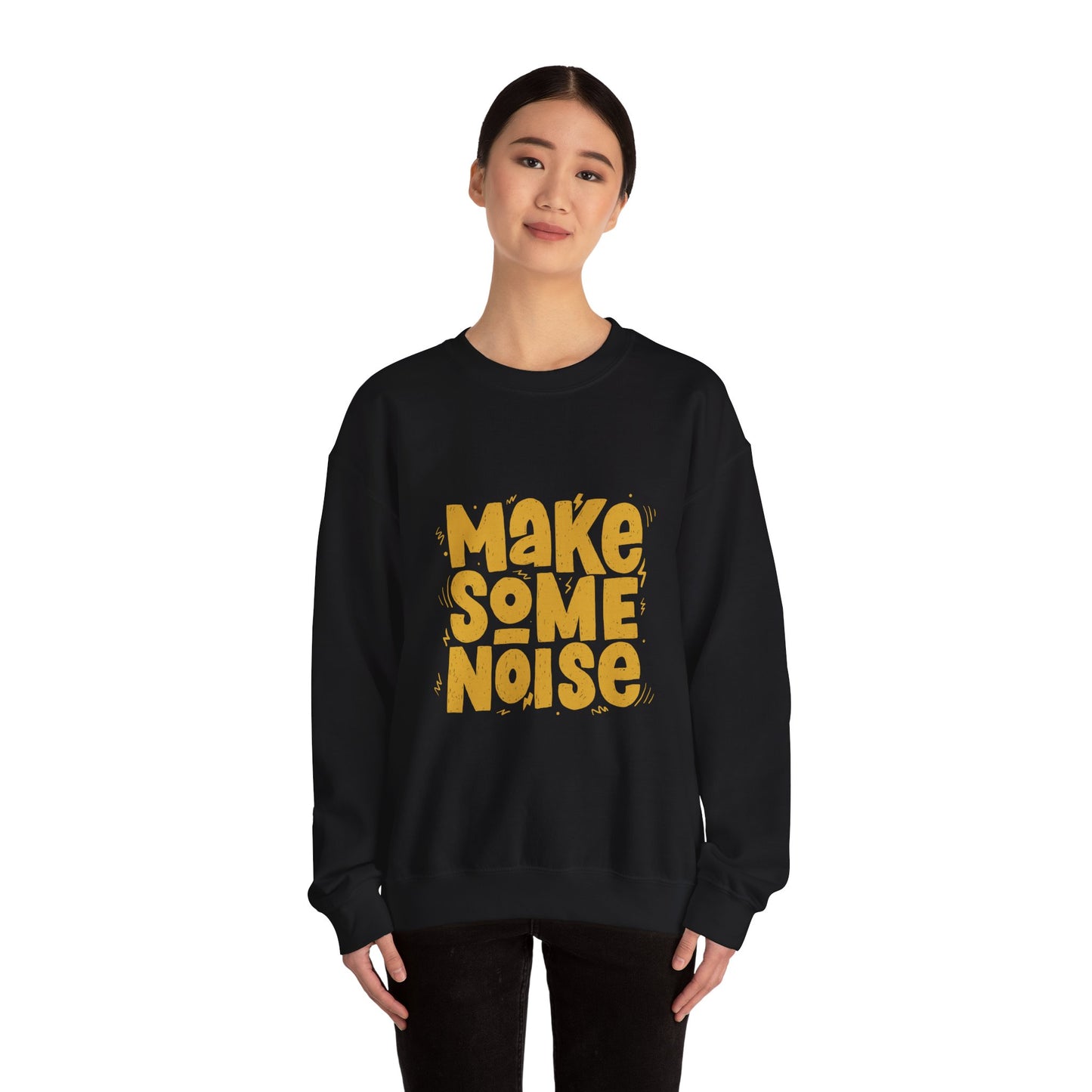 Make Some Noise Unisex Heavy Blend™ Crewneck Sweatshirt