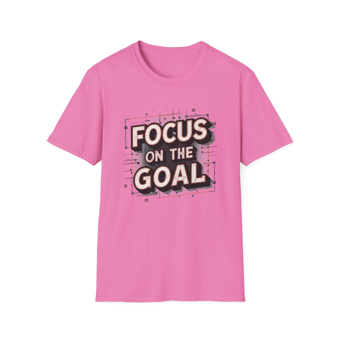 Focus On The Goal Unisex Softstyle T-Shirt