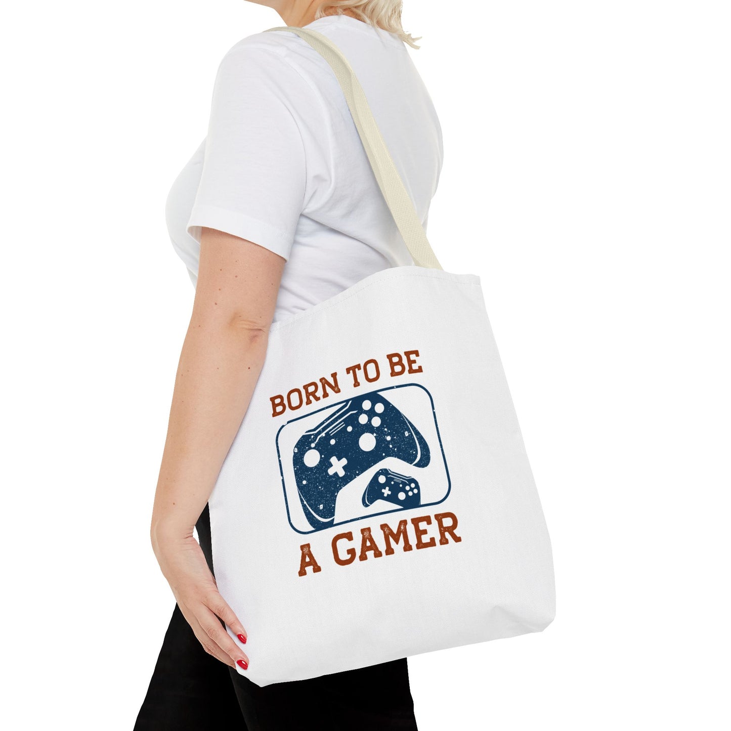 Born To Be A Gamer Tote Bag (AOP)