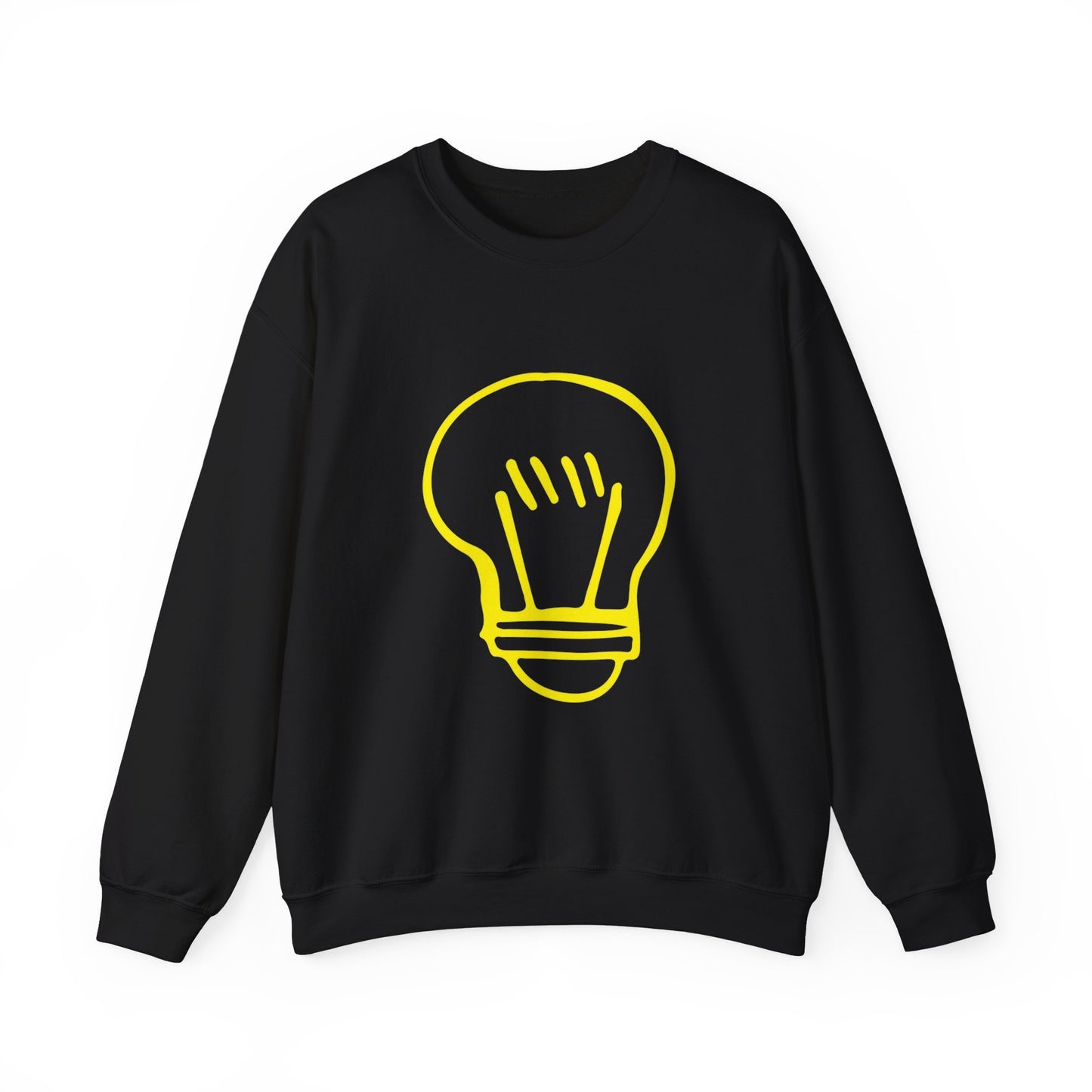Drawing Light Bulb Unisex Heavy Blend™ Crewneck Sweatshirt
