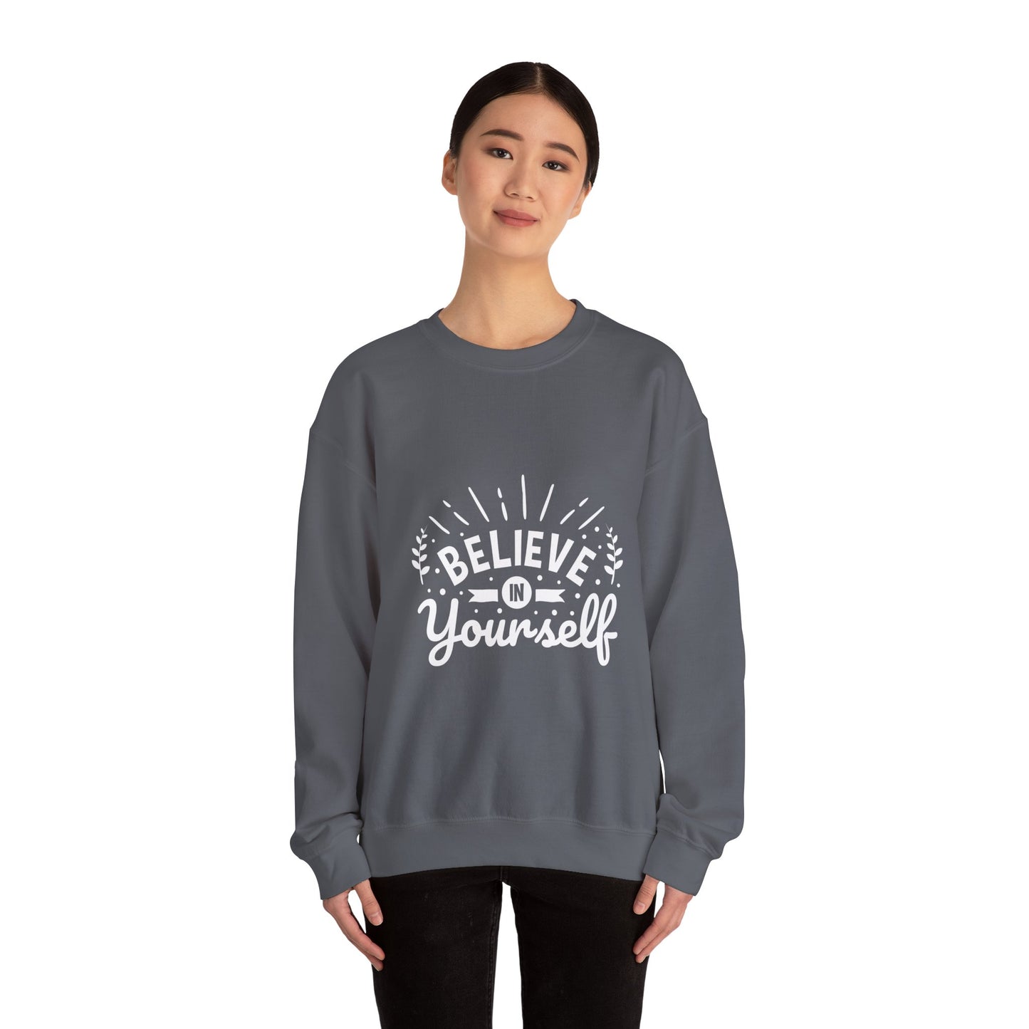 Believe In Yourself Unisex Heavy Blend™ Crewneck Sweatshirt