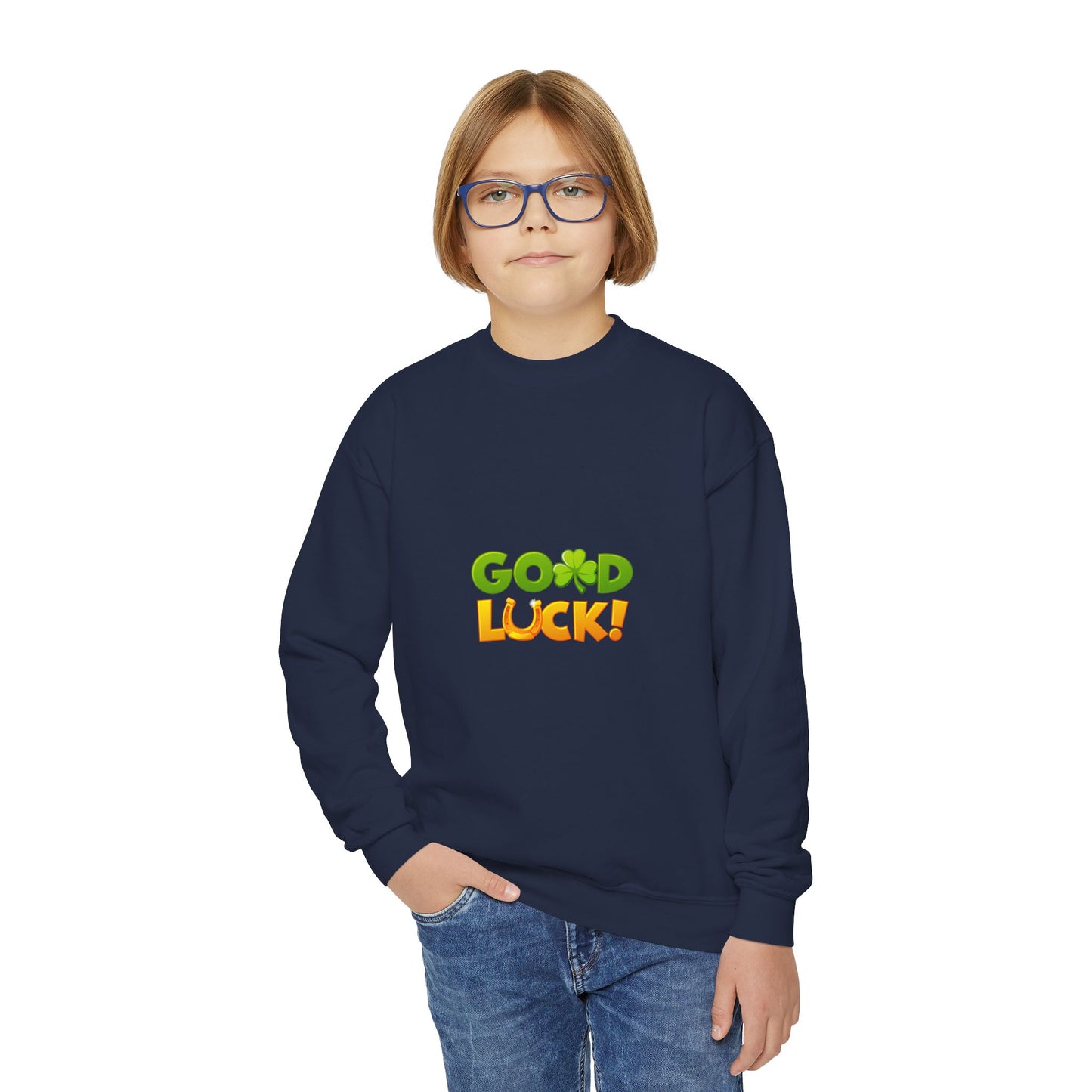 Good Luck Youth Crewneck Sweatshirt