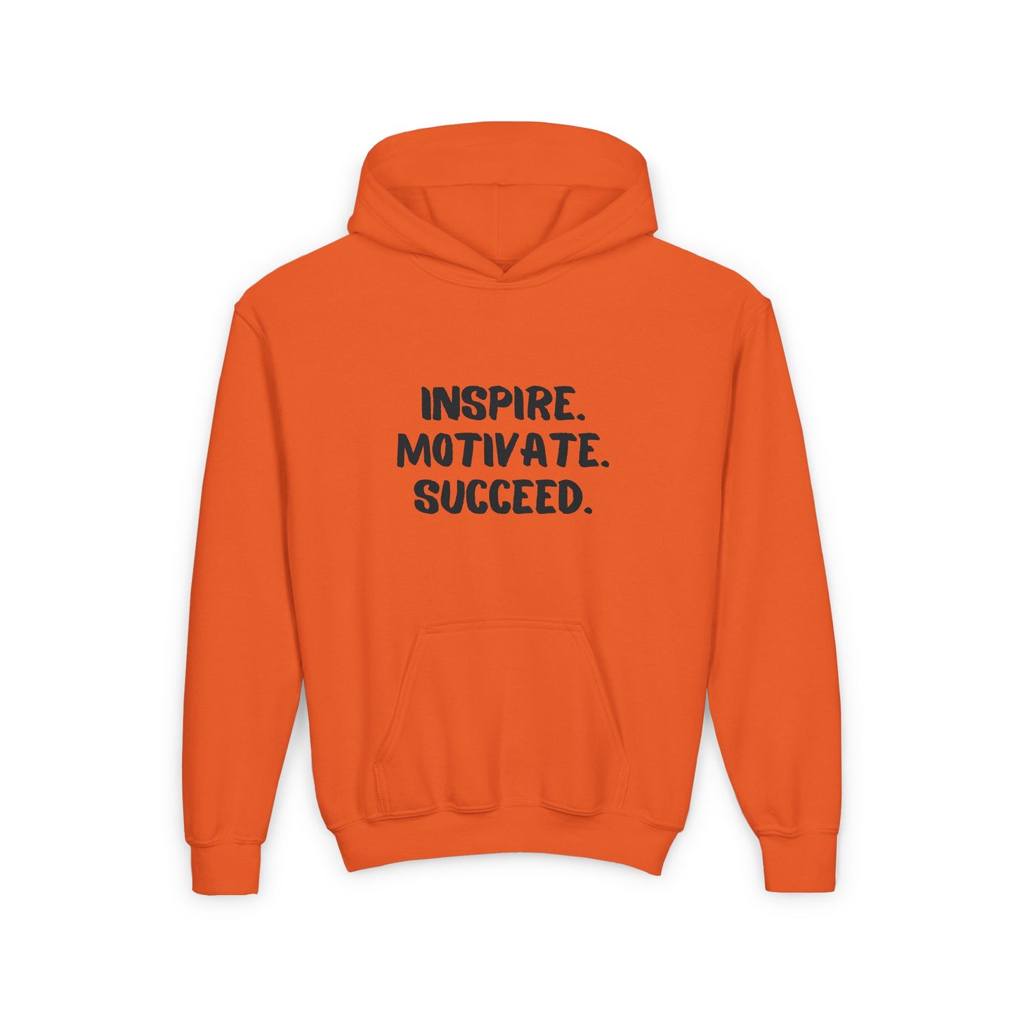 Inspire Motivate Succeed Youth Heavy Blend Hooded Sweatshirt