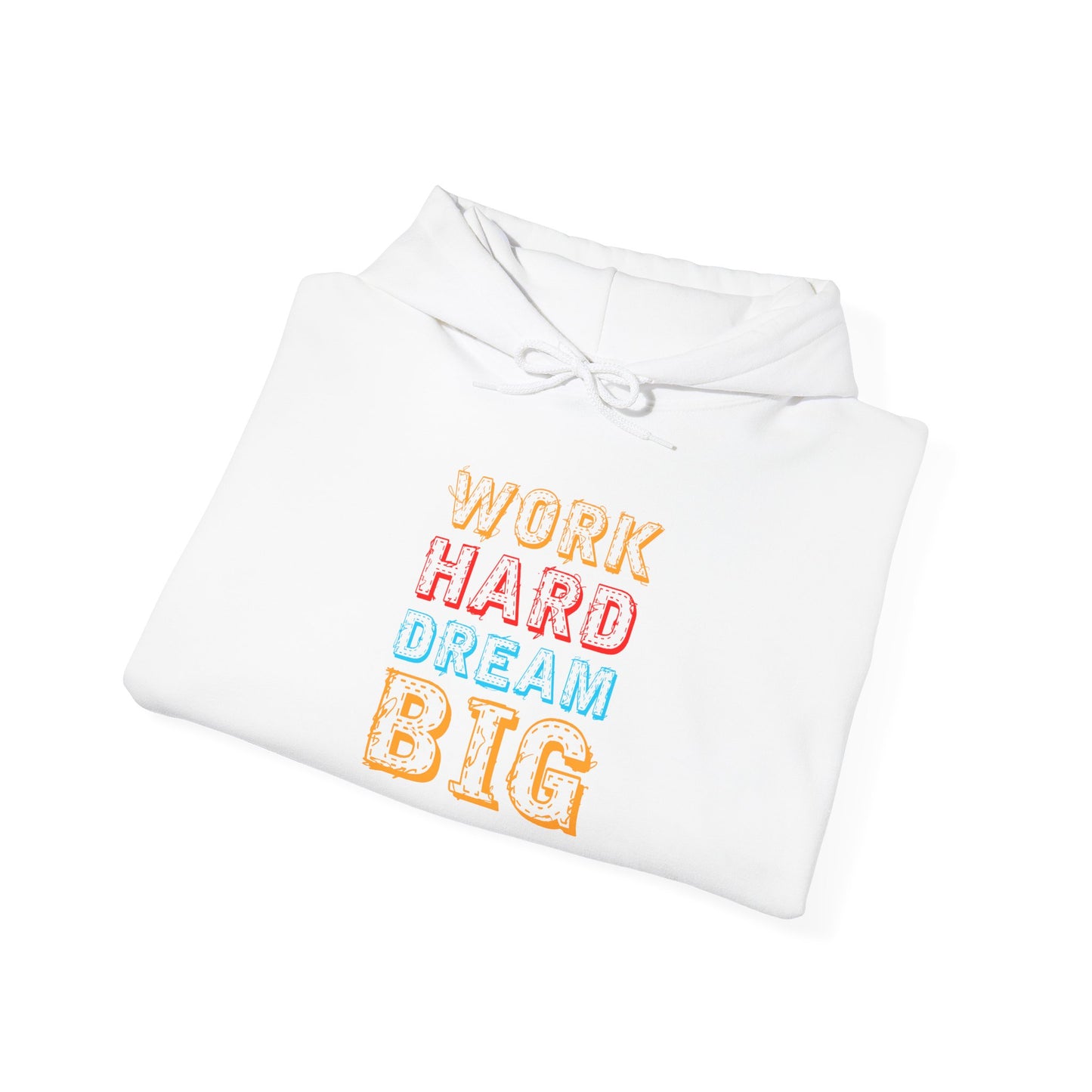 Work Hard Dream Big Unisex Heavy Blend™ Hooded Sweatshirt