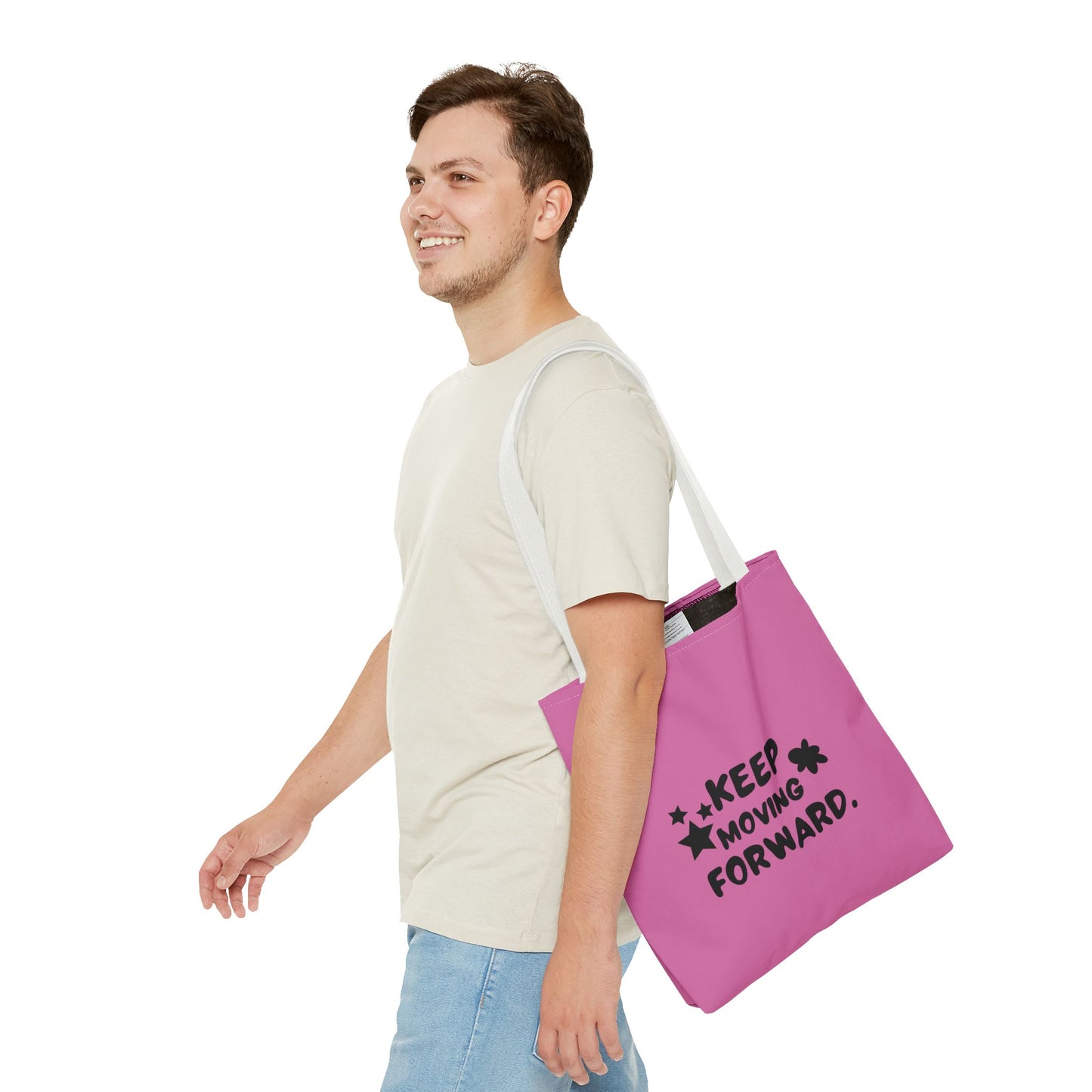 Keep Moving Forward Tote Bag (AOP)