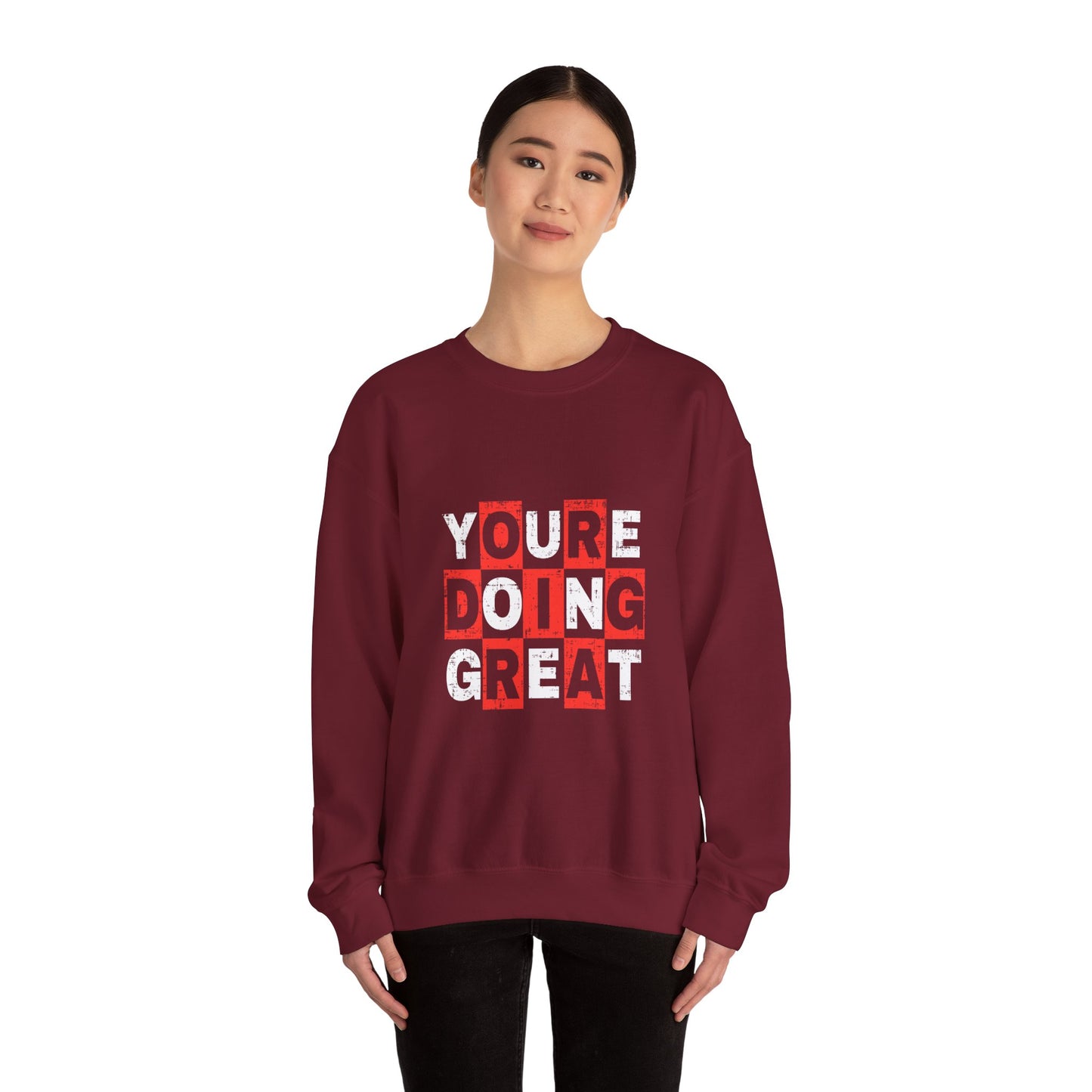 Youre Doing Great Unisex Heavy Blend™ Crewneck Sweatshirt