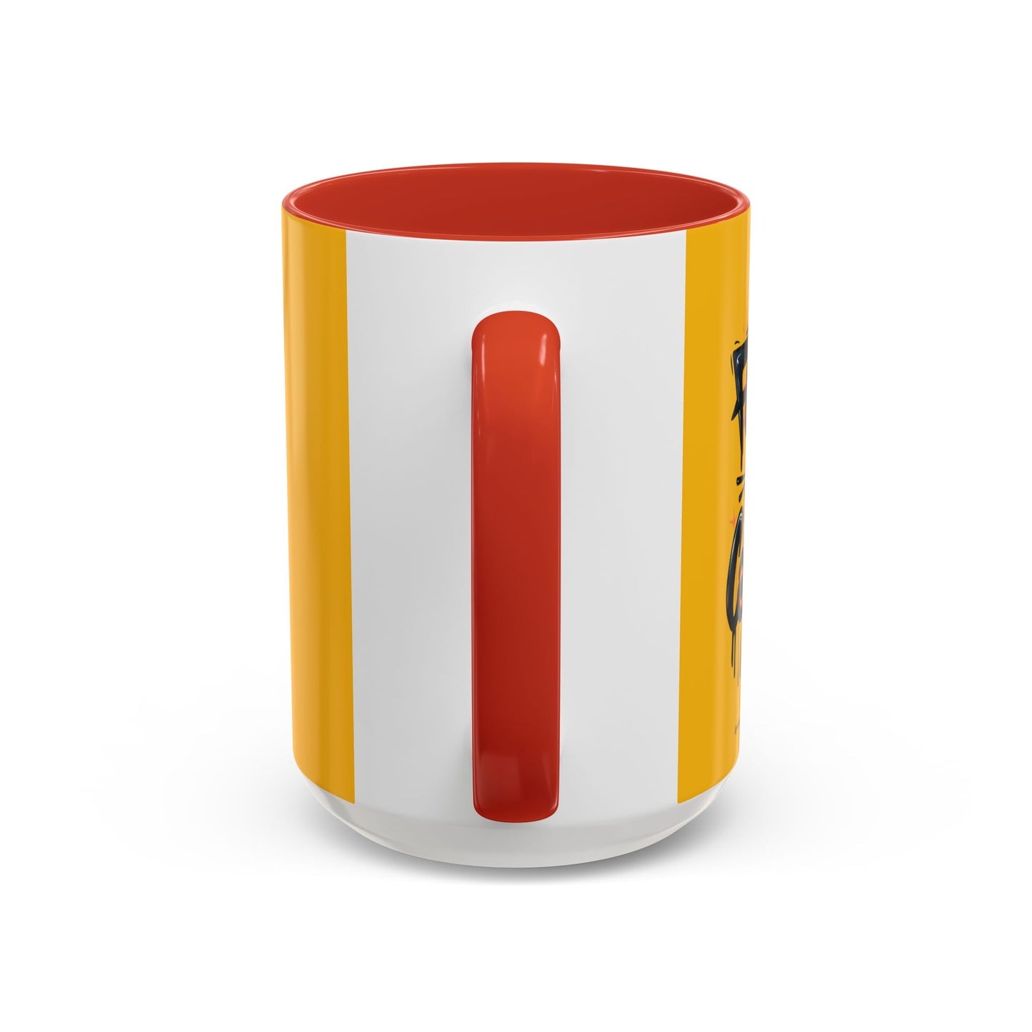 Focus And Conquer Accent Coffee Mug (11, 15oz)