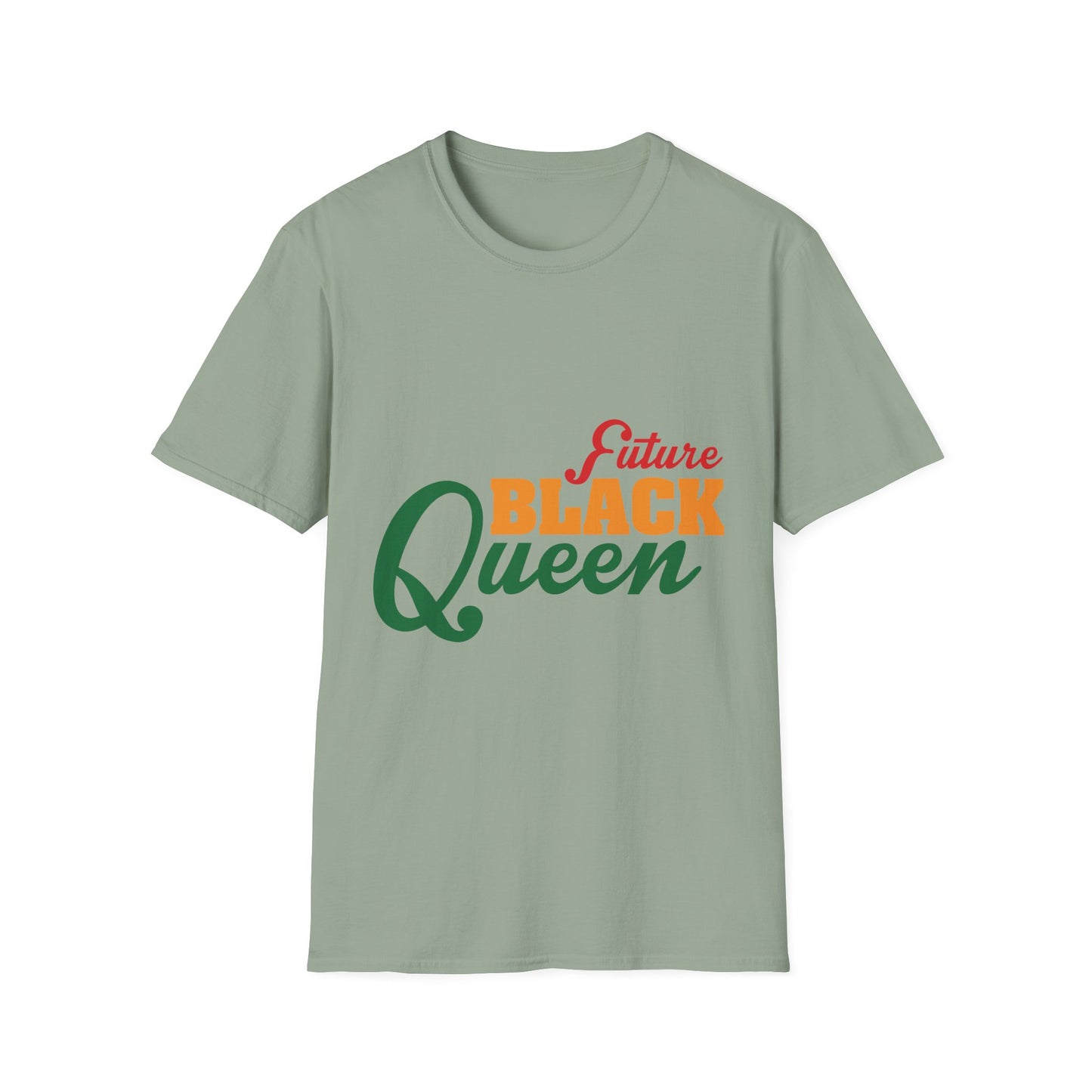 Future Black Queen Unisex Softstyle T-Shirt