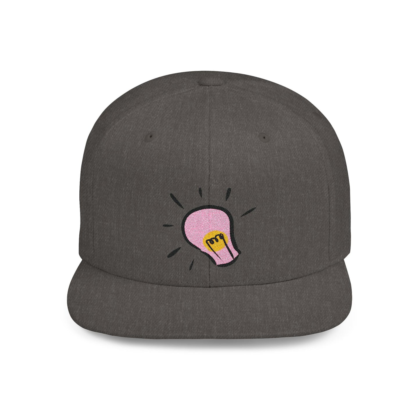 Inspire Idea Bulb Flat Bill Snapback