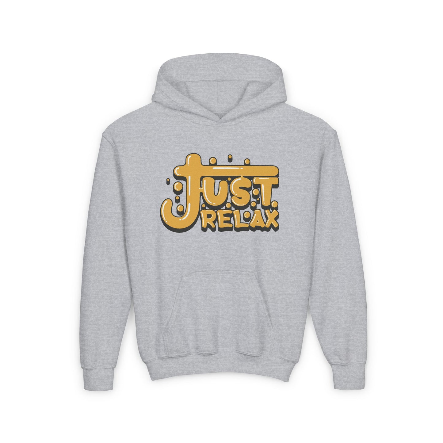 Just Relax Youth Heavy Blend Hooded Sweatshirt