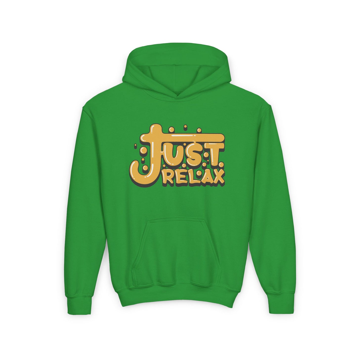 Just Relax Youth Heavy Blend Hooded Sweatshirt