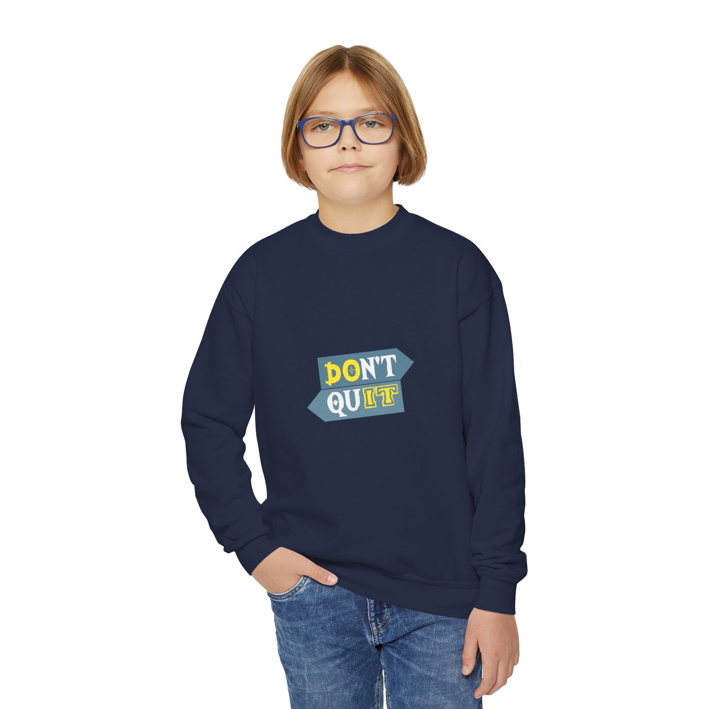 Don't Quit Youth Crewneck Sweatshirt