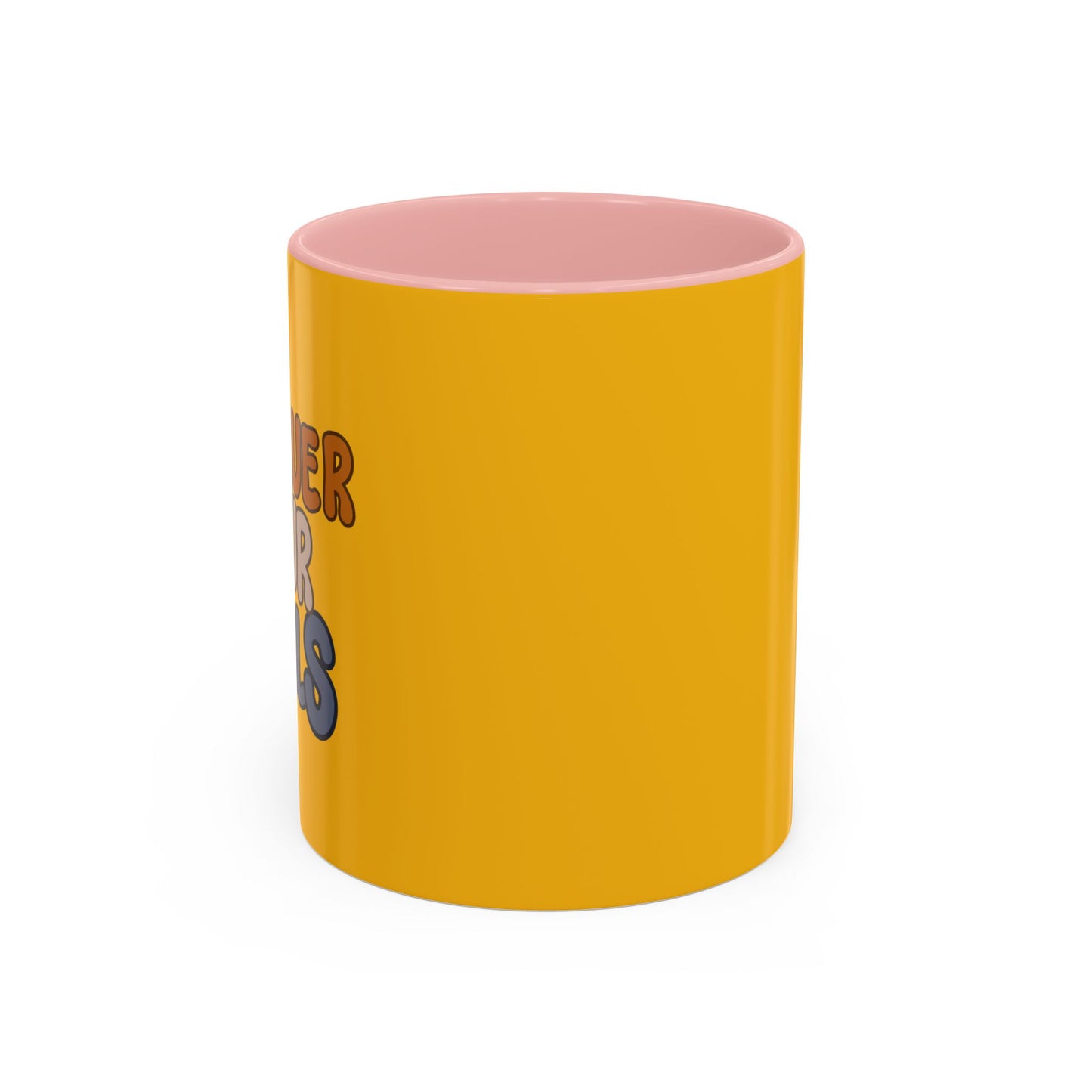 Conquer Your Goals Accent Coffee Mug (11, 15oz)