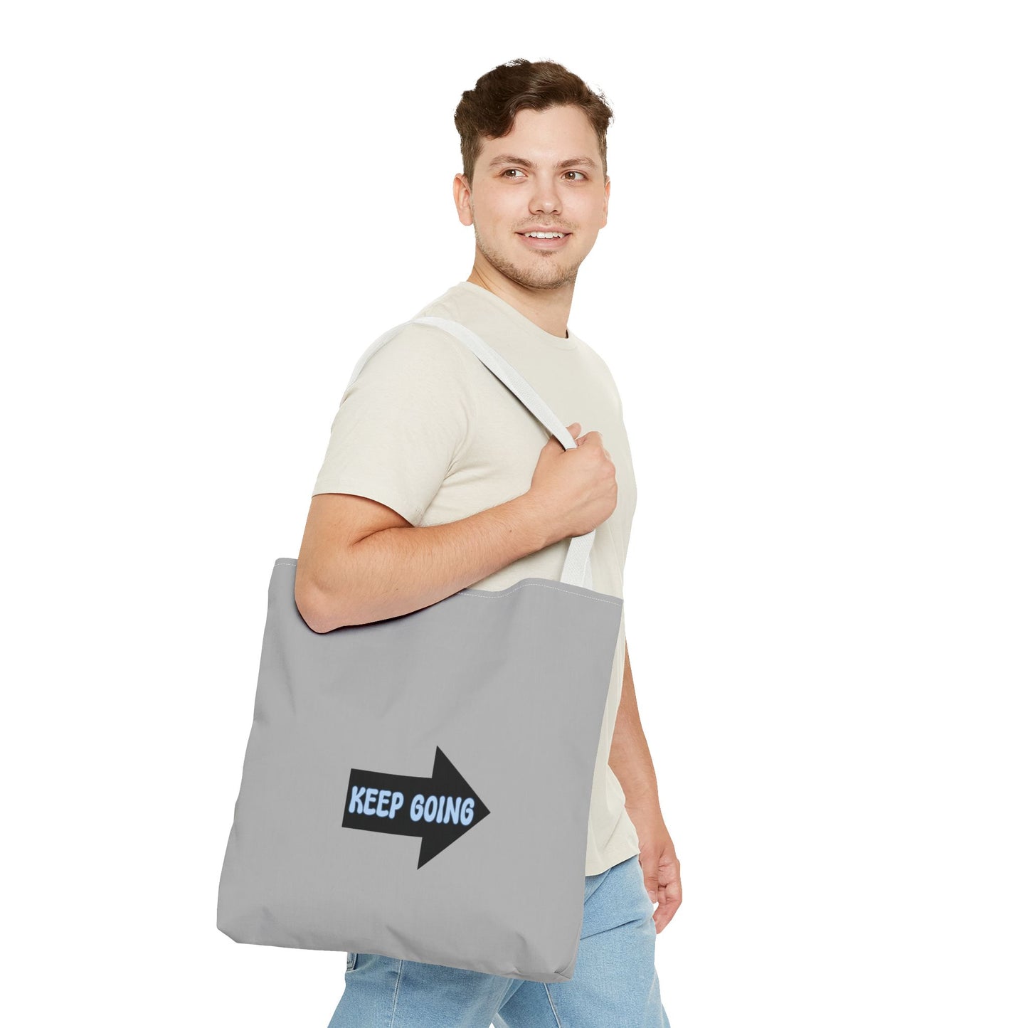 Keep Going Tote Bag (AOP)
