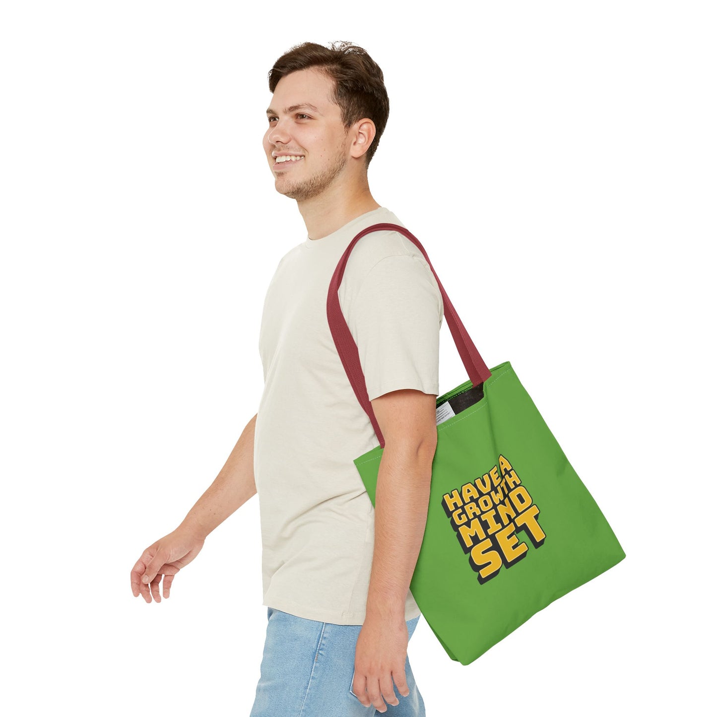 Have A Growth Mind Set Tote Bag (AOP)