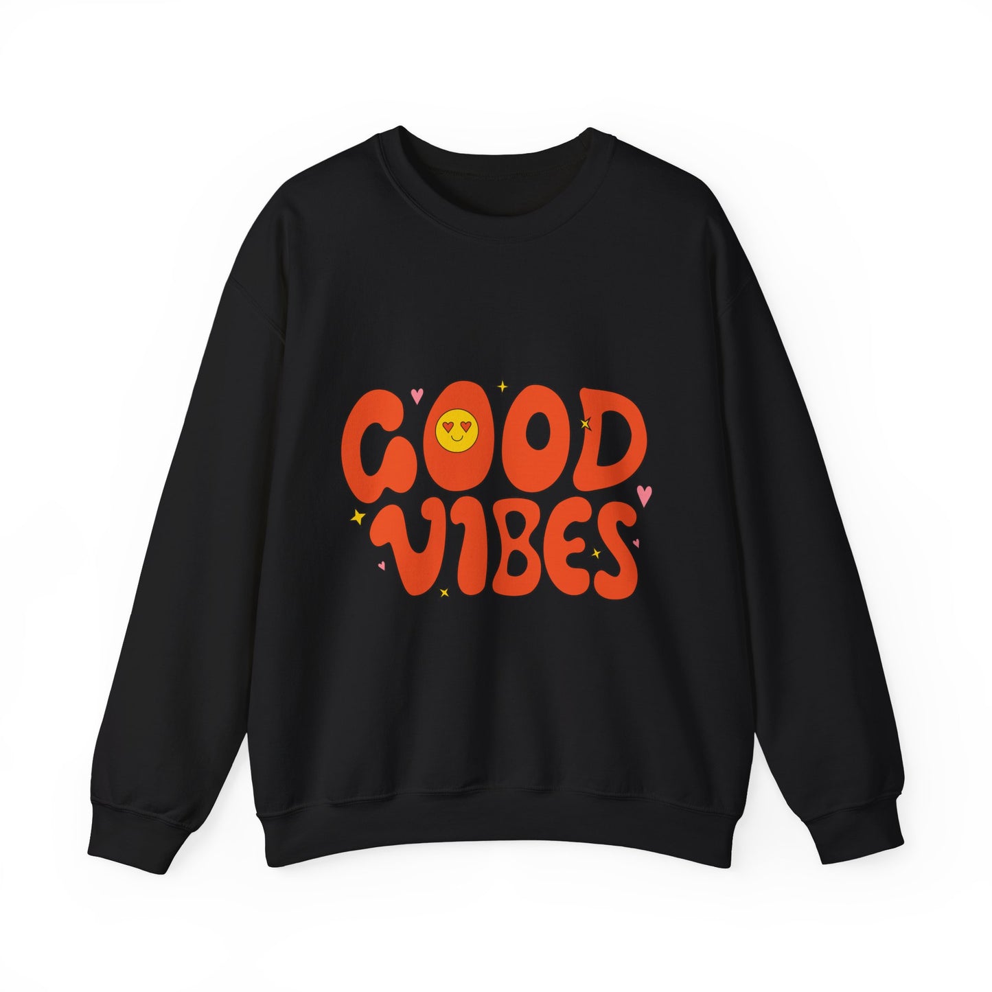 Good Vibes Unisex Heavy Blend™ Crewneck Sweatshirt