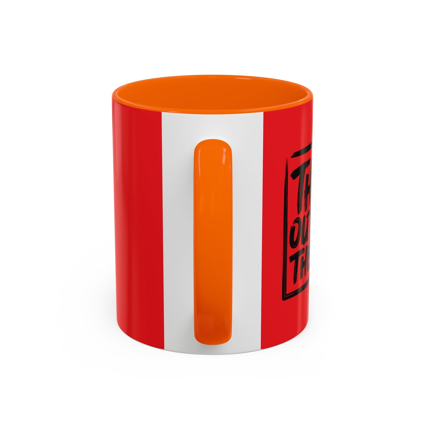 Think Outside The Box Accent Coffee Mug (11, 15oz)