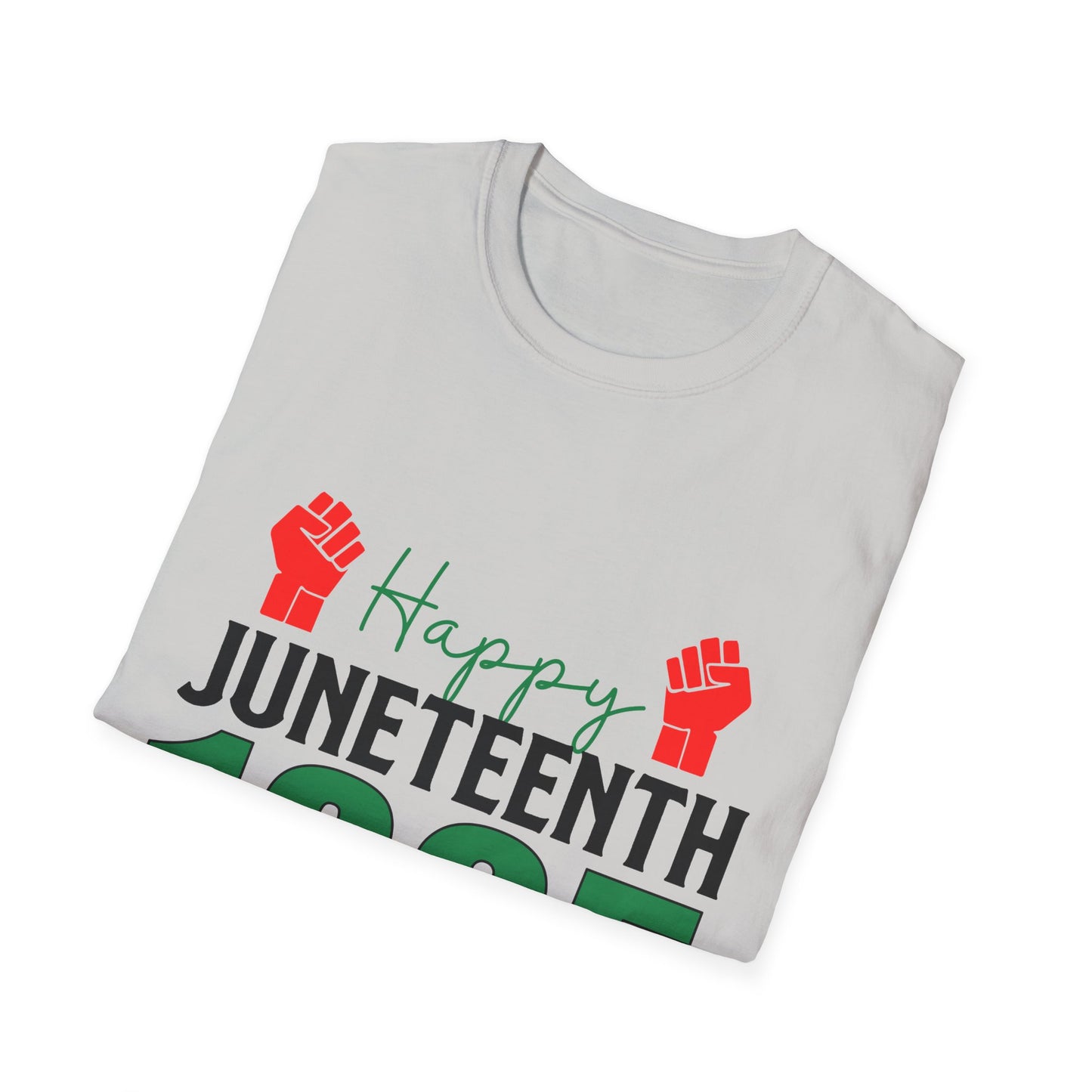 Happy Juneteenth 1865 Unisex Softstyle T-Shirt