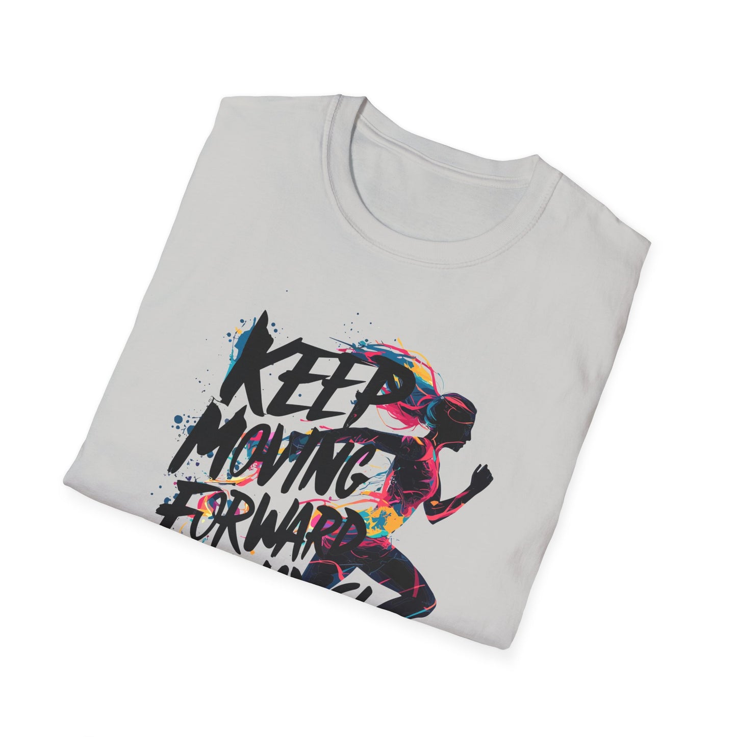 Keep Moving Forword Always Unisex Softstyle T-Shirt