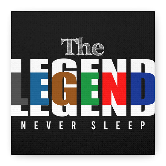 The Legend Matte Canvas, Stretched, 1.25"