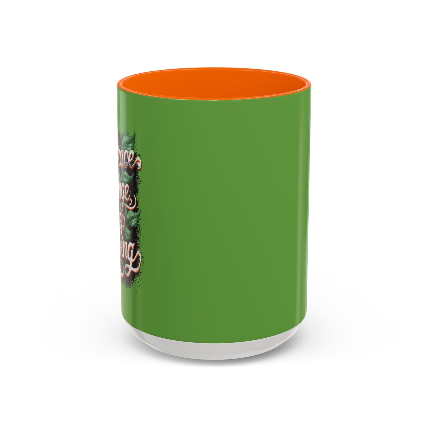 Embrace Change Keep Growing Accent Coffee Mug (11, 15oz)