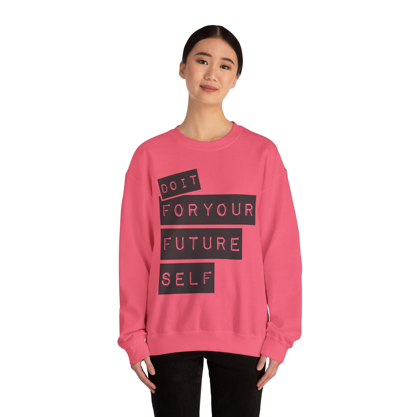 Do It For Your Future Self Unisex Heavy Blend™ Crewneck Sweatshirt
