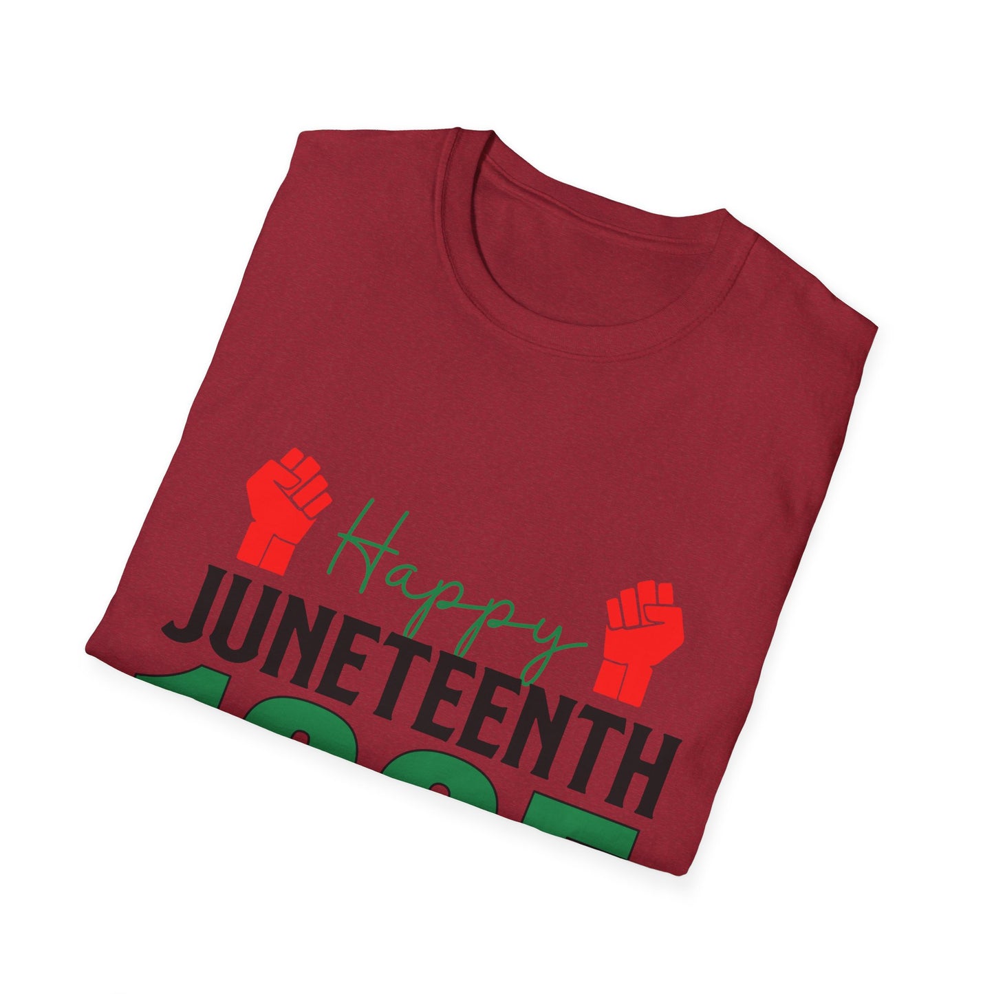 Happy Juneteenth 1865 Unisex Softstyle T-Shirt