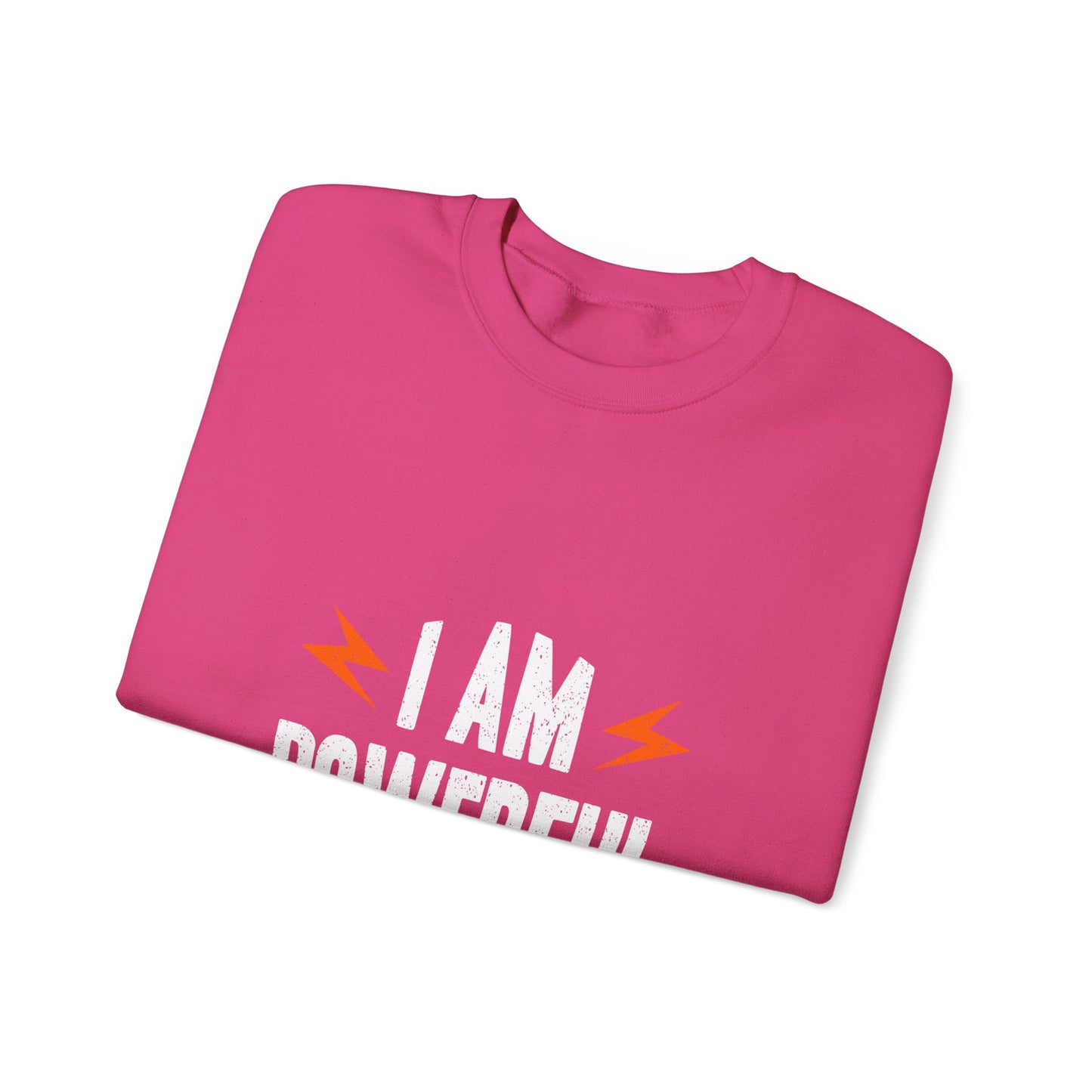 I Am Powerful Unisex Heavy Blend™ Crewneck Sweatshirt