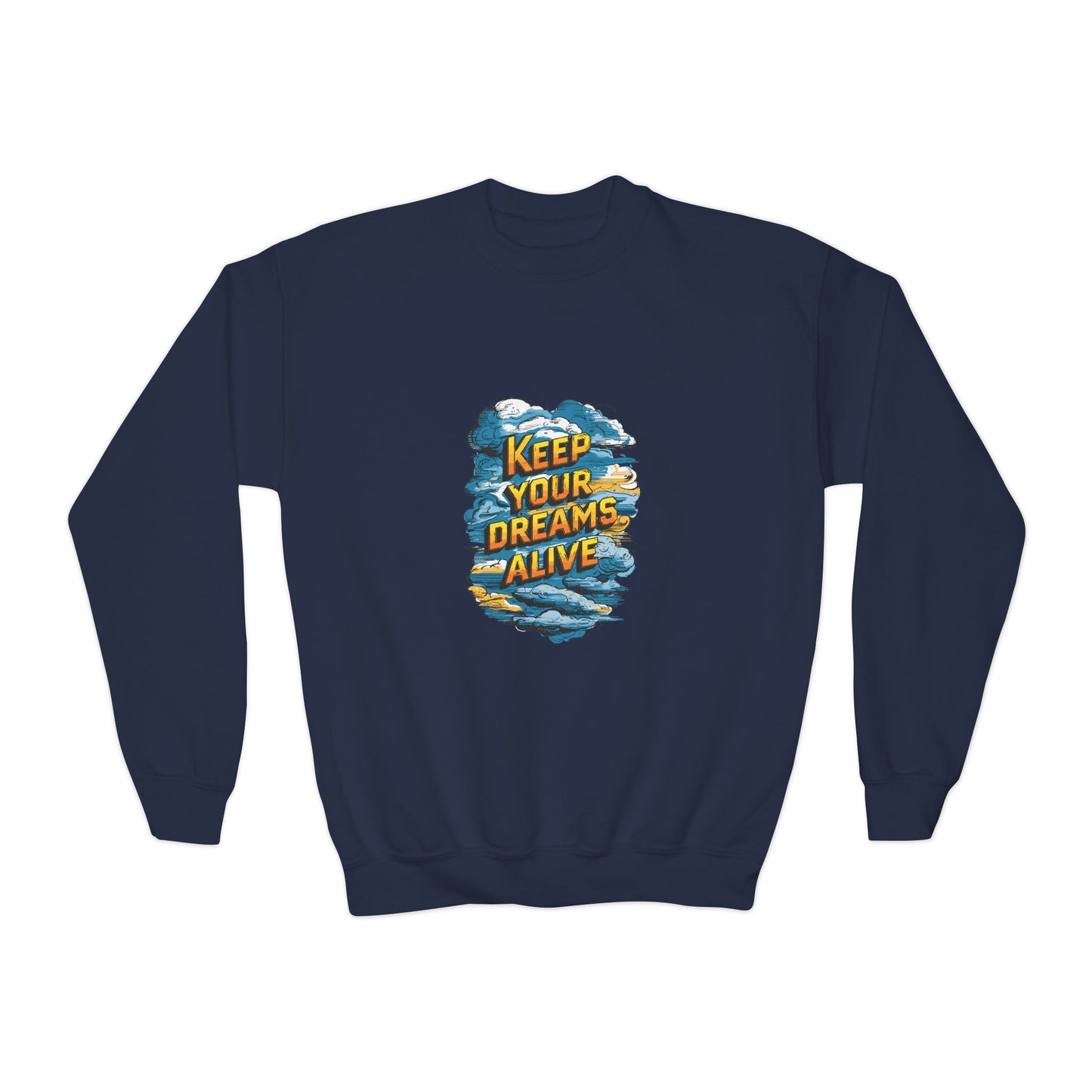 Keep Your Dreams Alive Youth Crewneck Sweatshirt
