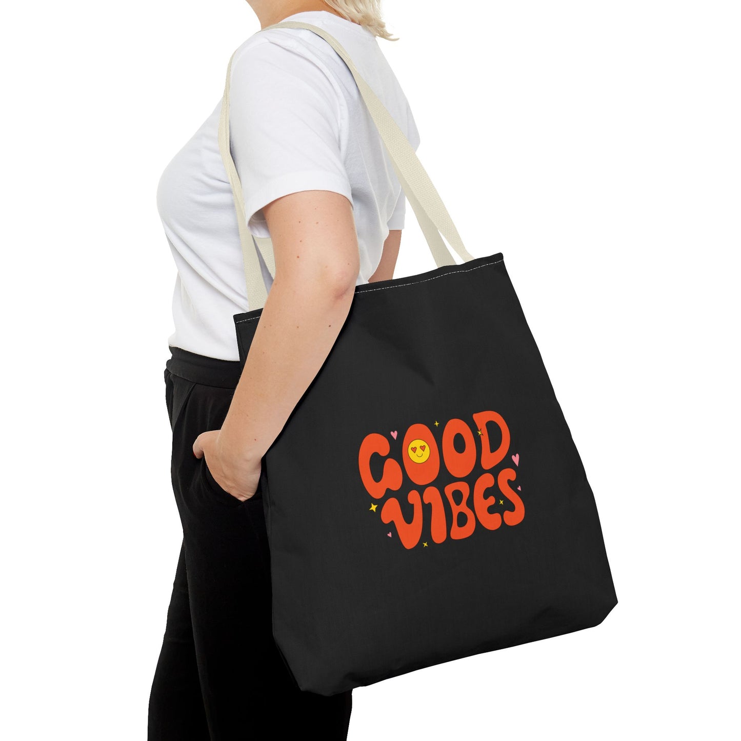 Good Vibes Tote Bag (AOP)