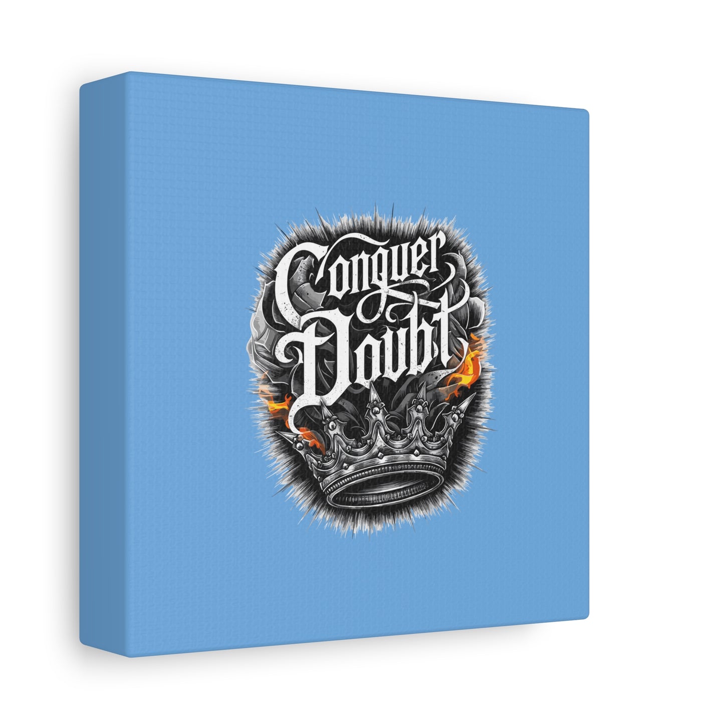 Conquer Doubt Matte Canvas, Stretched, 1.25"