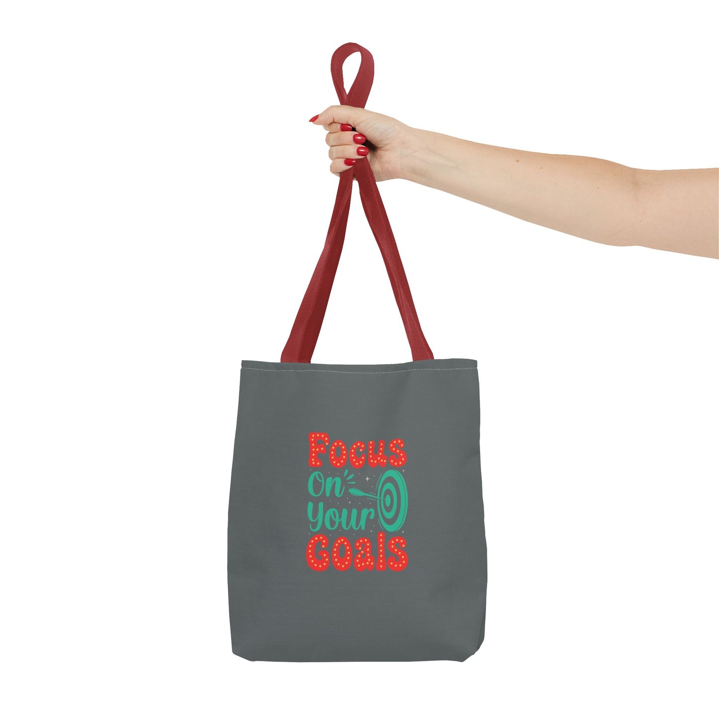 Focus On Your Goals Tote Bag (AOP)