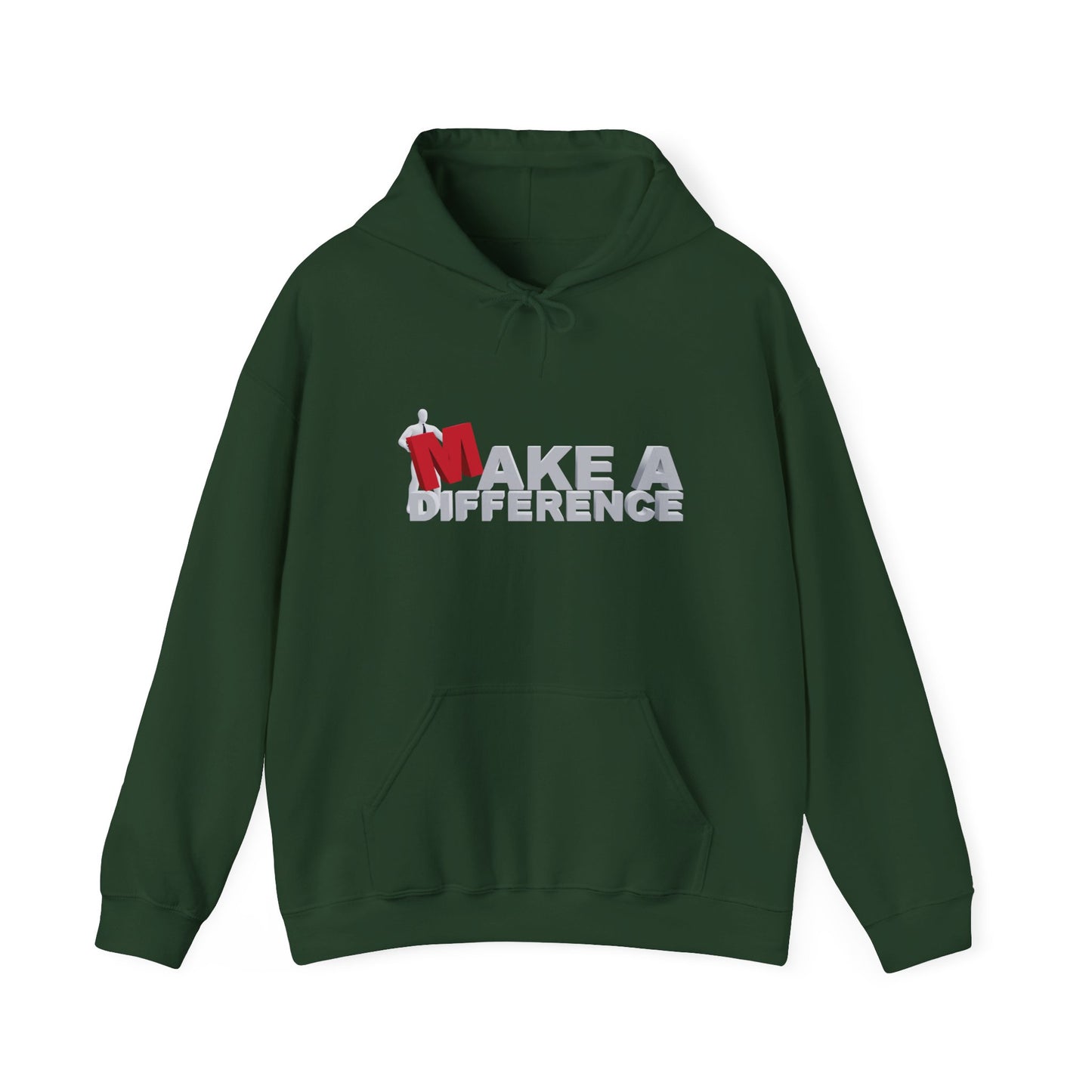 Make A Difference Unisex Heavy Blend™ Hooded Sweatshirt
