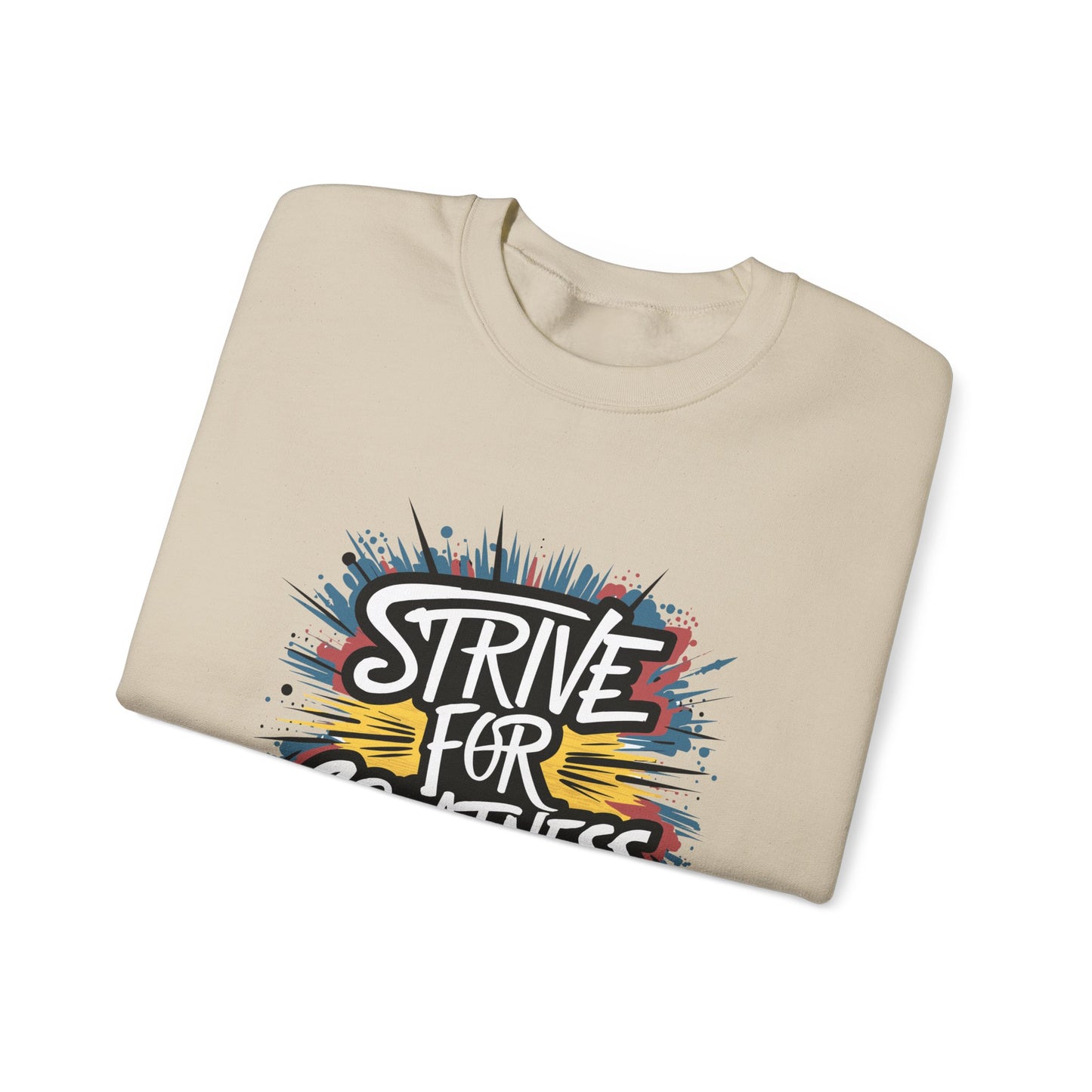 Strive For Greatness Unisex Heavy Blend™ Crewneck Sweatshirt