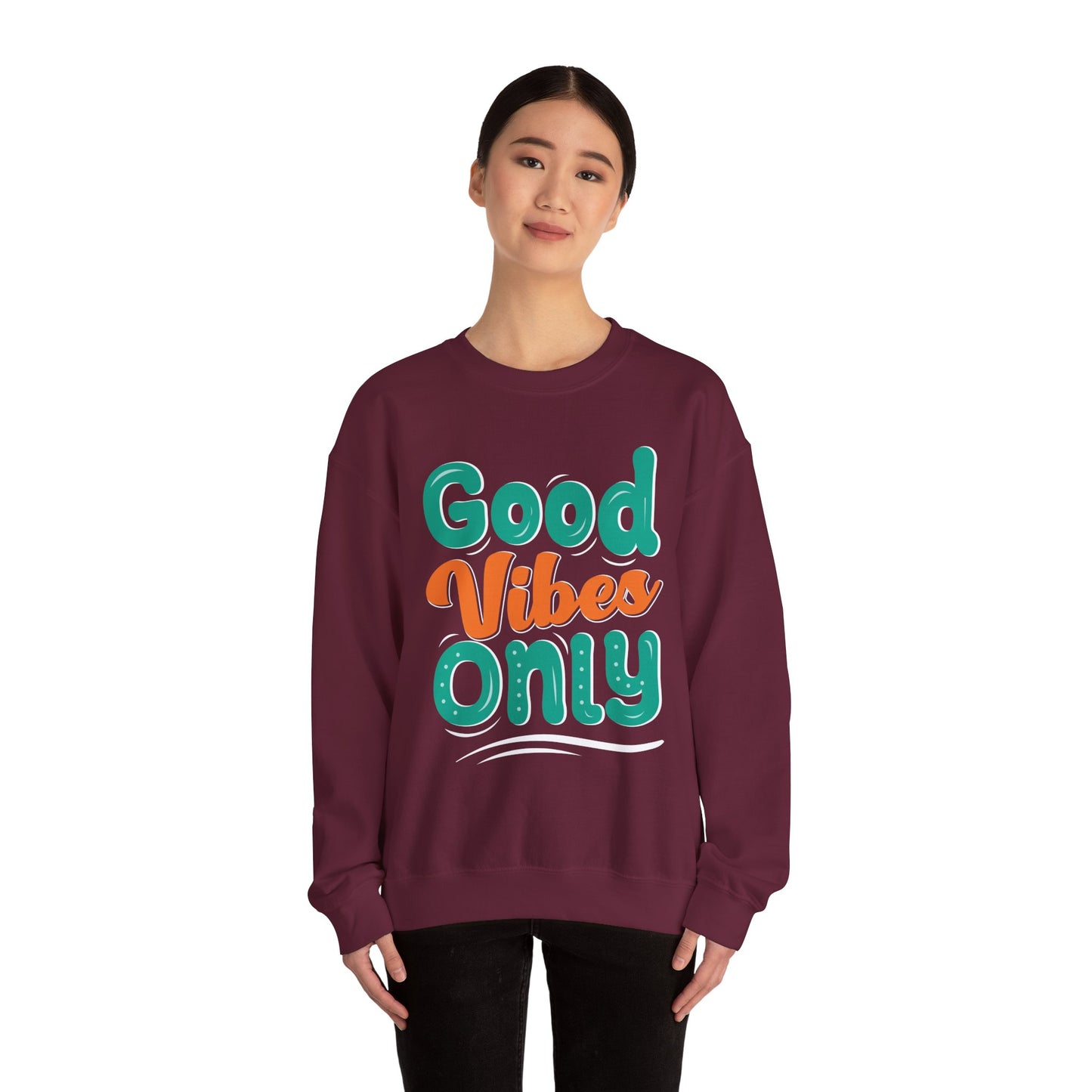 Good Vides Only Unisex Heavy Blend™ Crewneck Sweatshirt