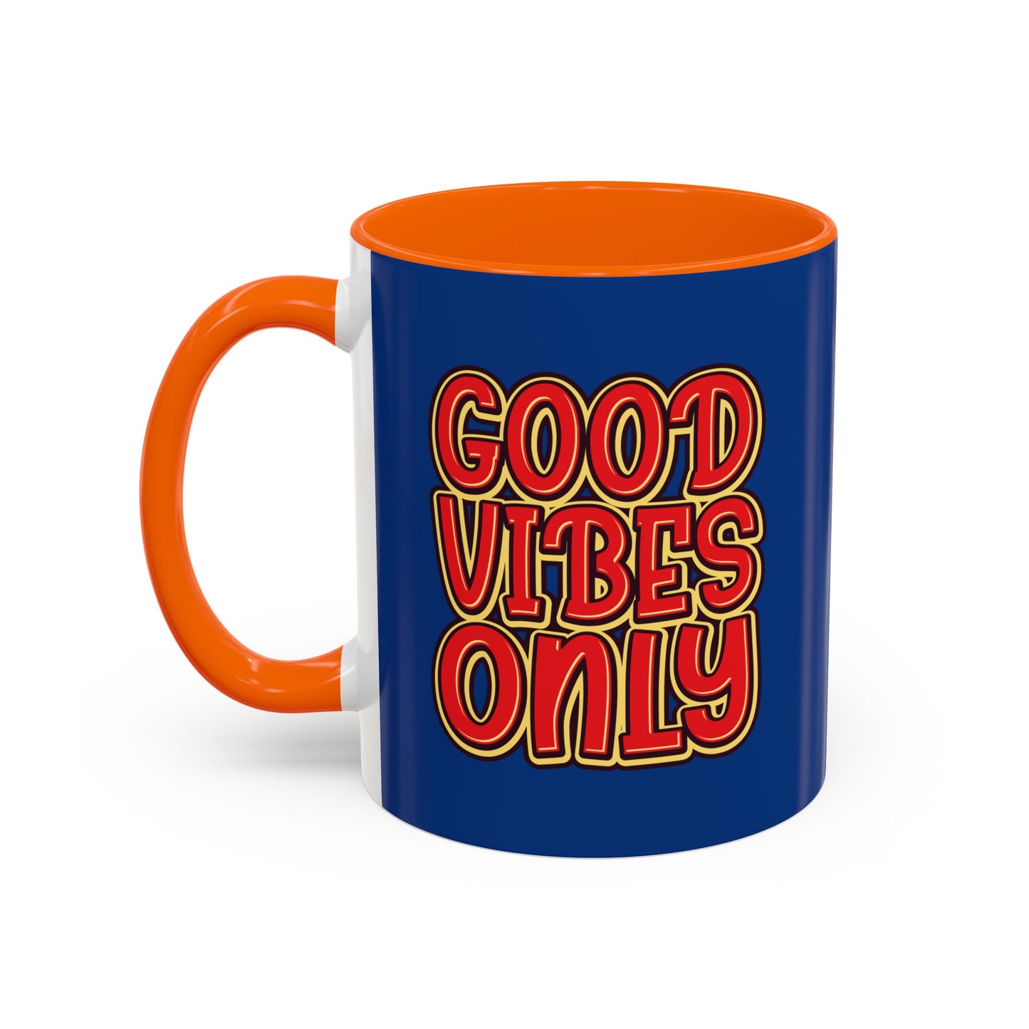 Good Vibes Only Accent Coffee Mug (11, 15oz)