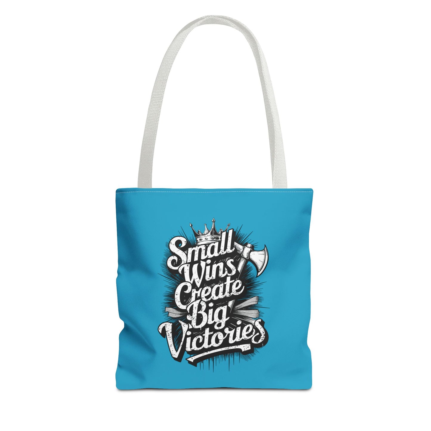 Small Wings Create Big Victories Tote Bag (AOP)