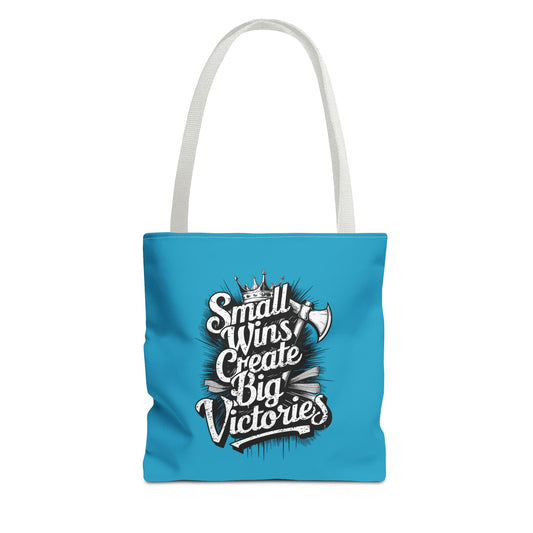 Small Wings Create Big Victories Tote Bag (AOP)
