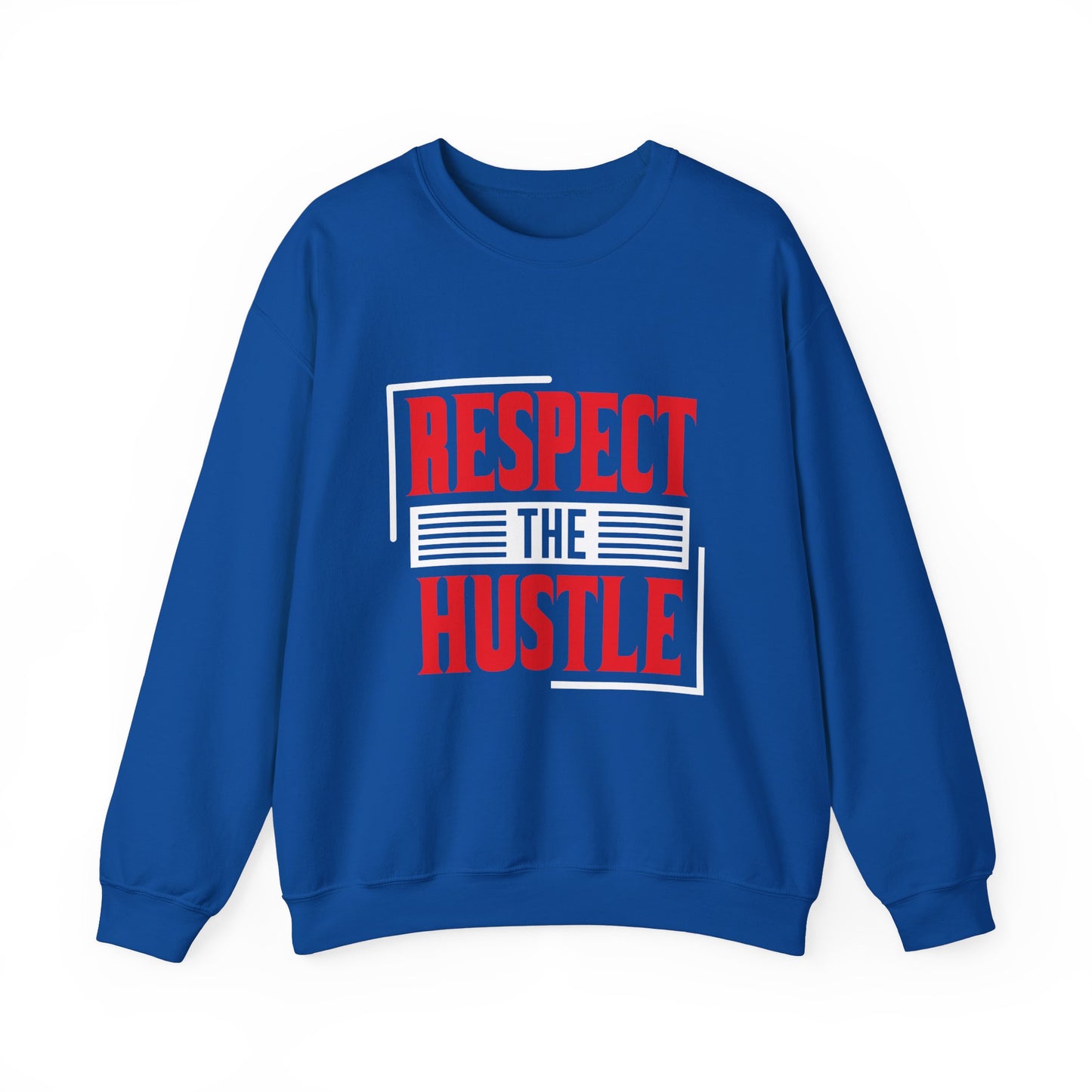 Respect The Hustle Unisex Heavy Blend™ Crewneck Sweatshirt