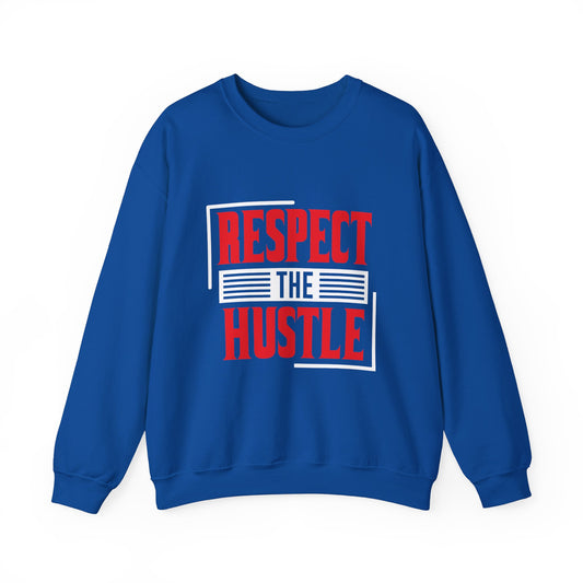 Respect The Hustle Unisex Heavy Blend™ Crewneck Sweatshirt