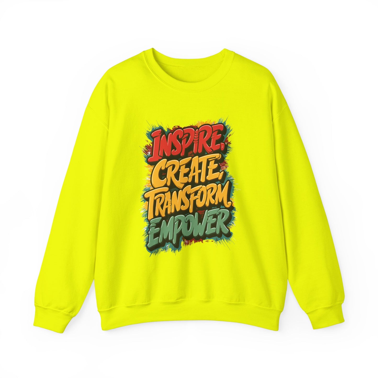 Inspire Create Transform Empower Unisex Heavy Blend™ Crewneck Sweatshirt