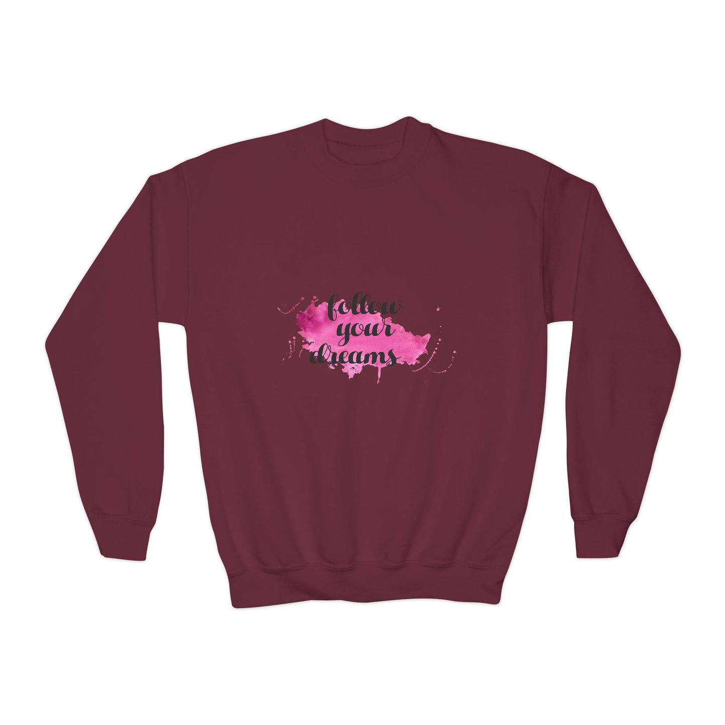 Follow Your Dreams Youth Crewneck Sweatshirt