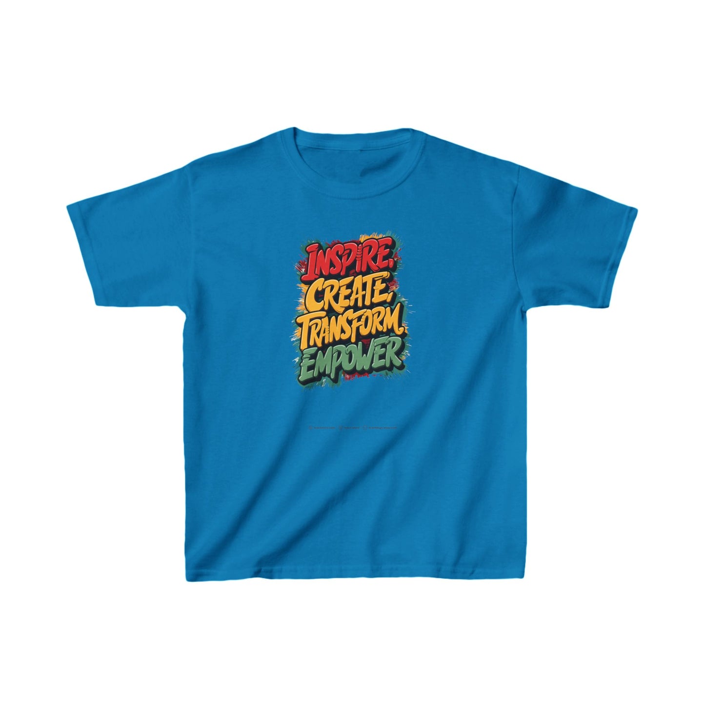 Inspire Create Transform Empower Kids Heavy Cotton™ Tee