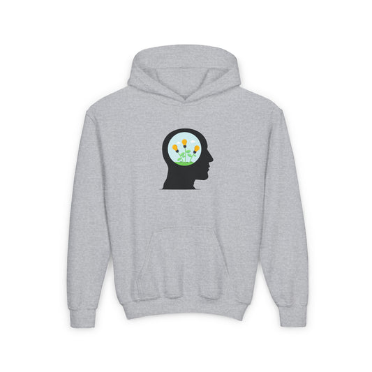 Mindset And Positive Thoughts Youth Heavy Blend Hooded Sweatshirt
